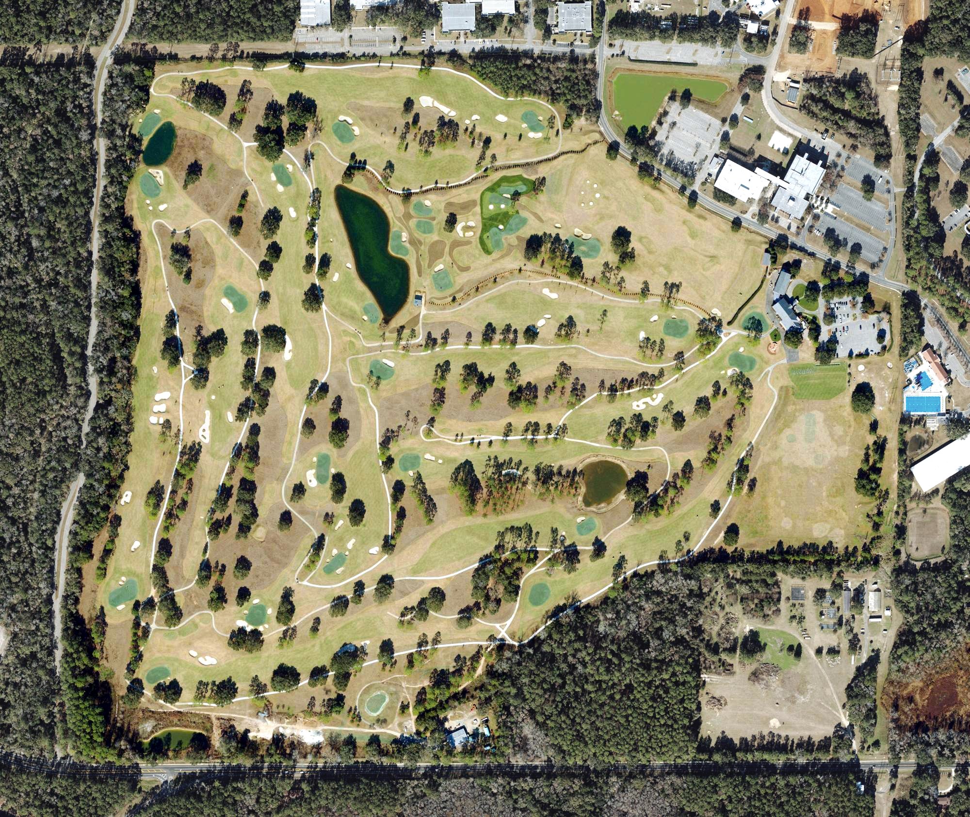 Aerial view of Seminole Legacy Golf Club, FL