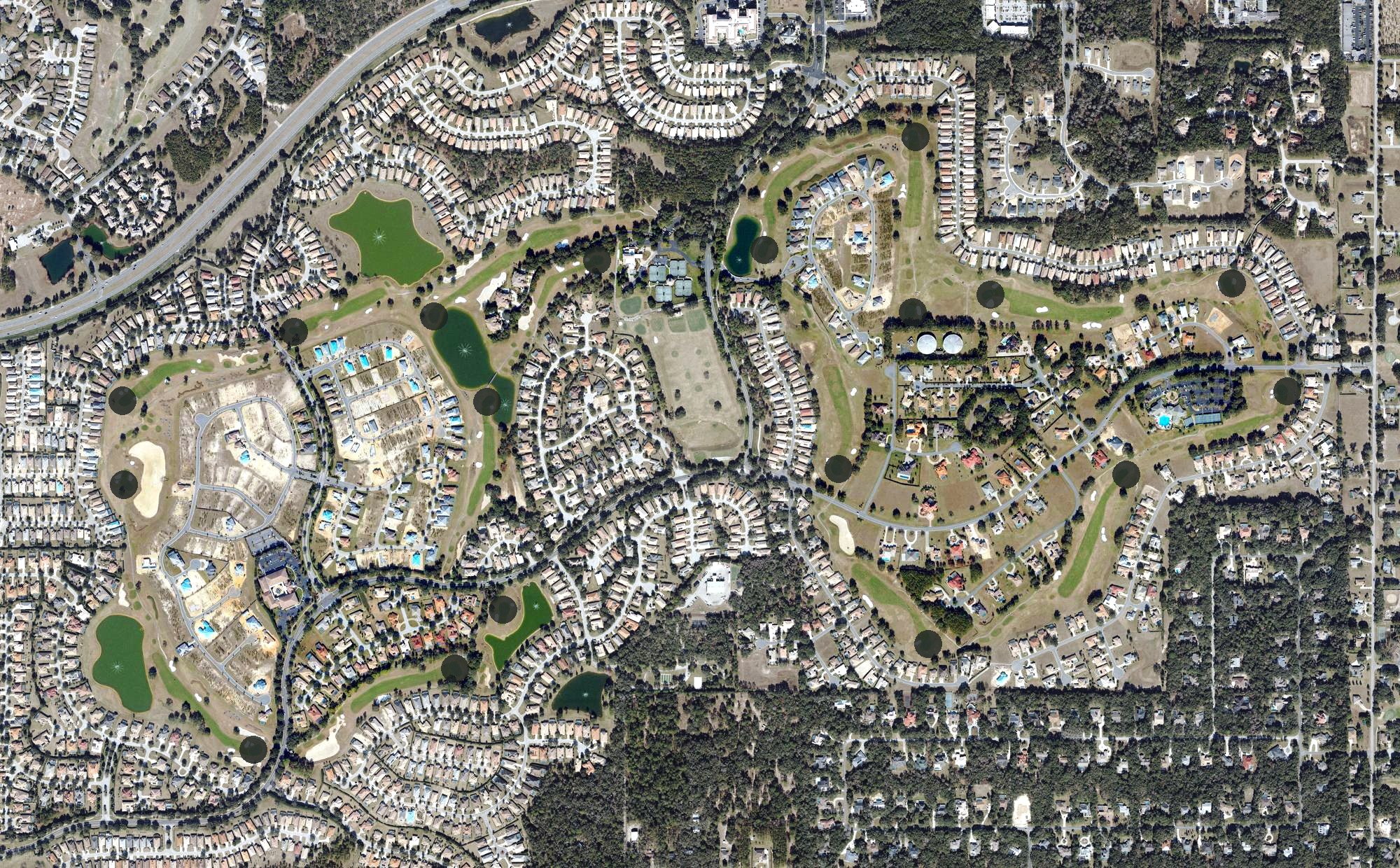 Aerial view of Skyview at Terra Vista, FL