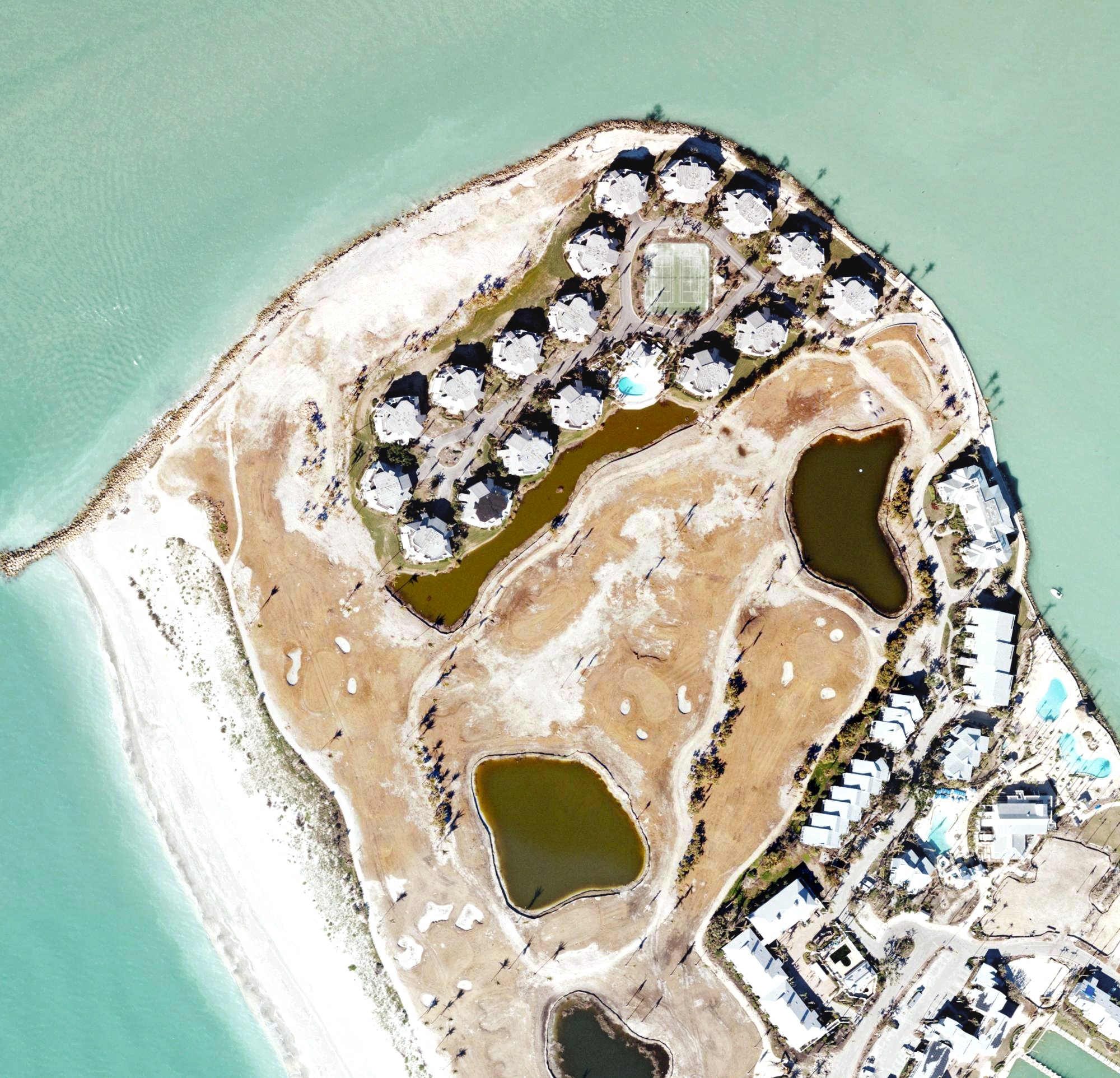 Aerial view of The Clutch, FL