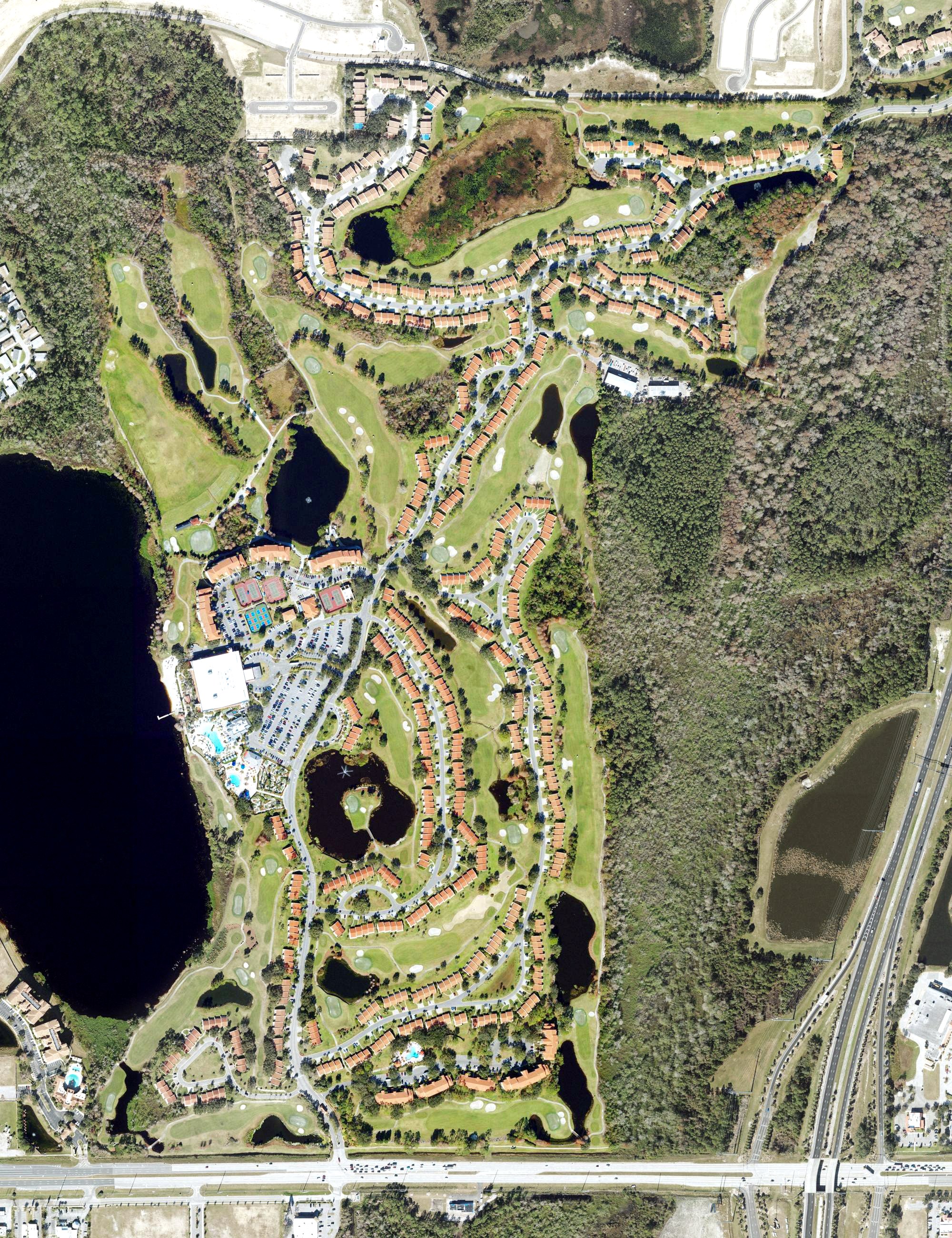 Aerial view of The Reserve, FL