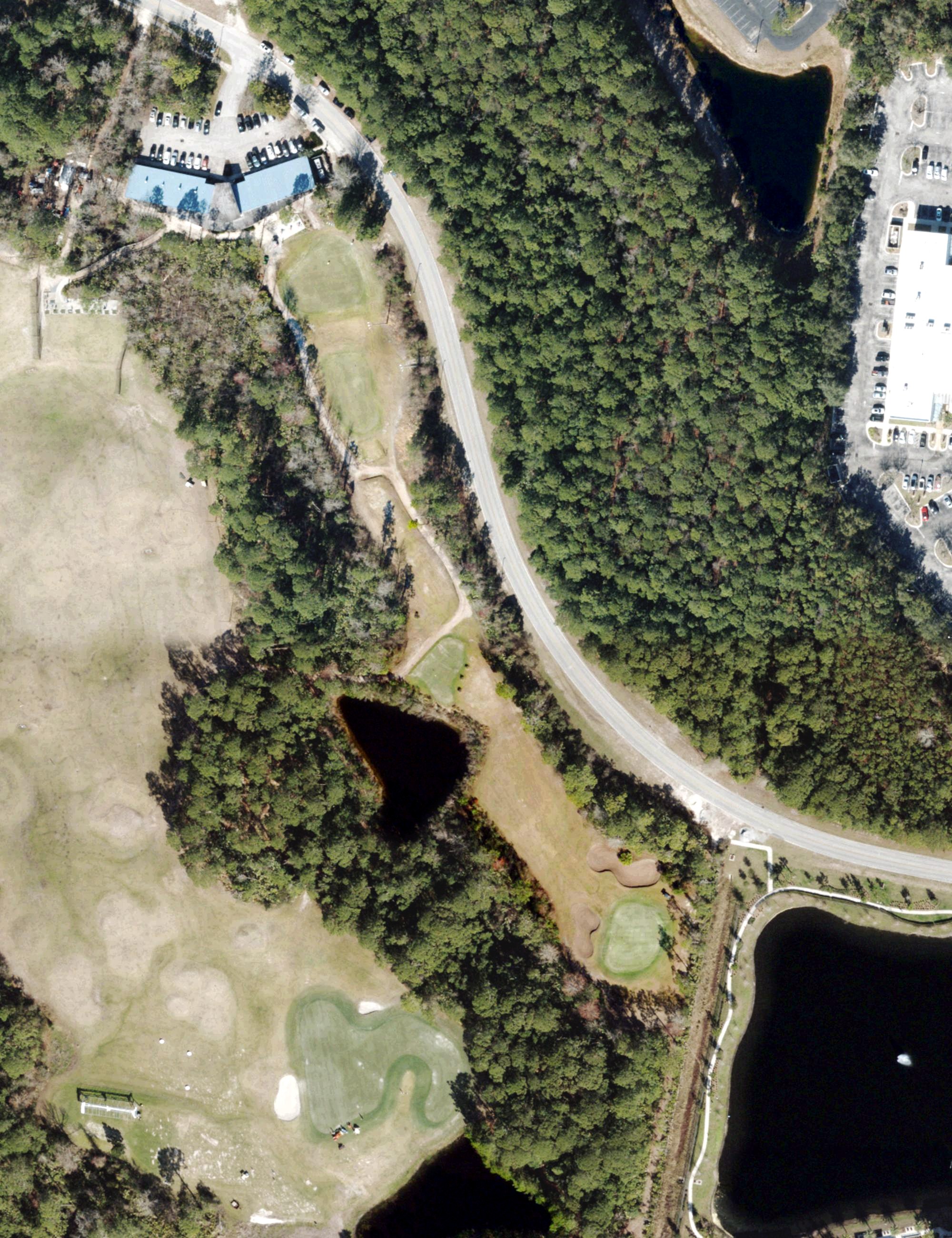 Aerial view of UNF, FL