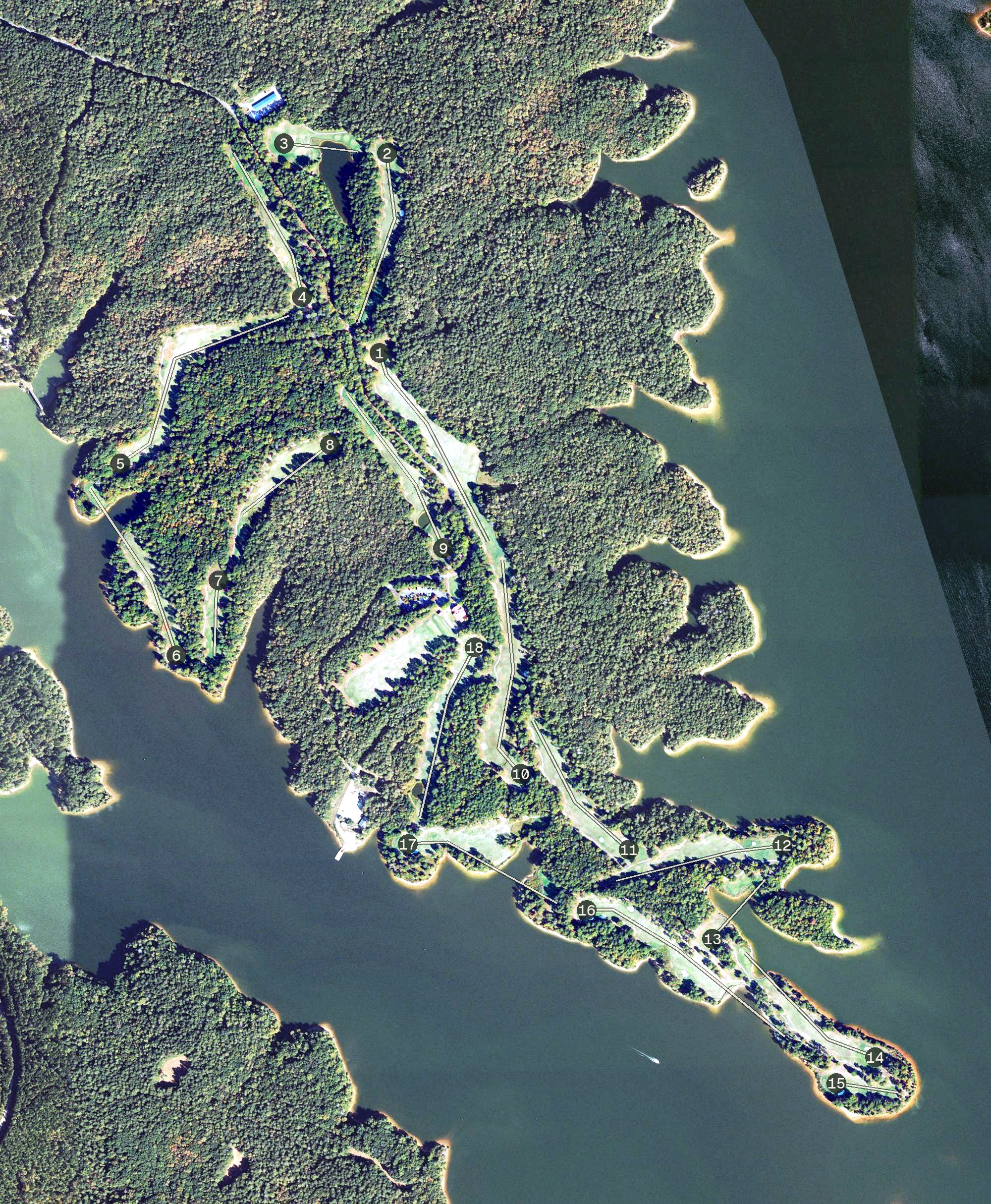 Aerial view of Arrowhead Pointe, GA
