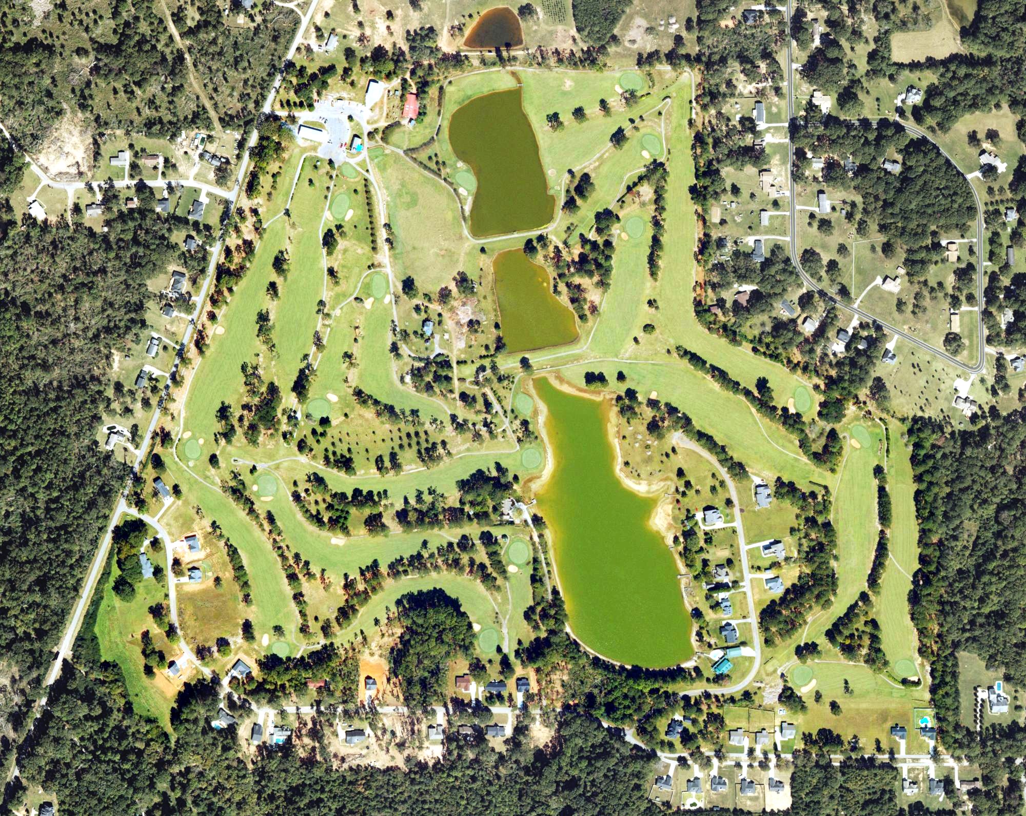 Aerial view of Cabin Creek Golf Club, GA