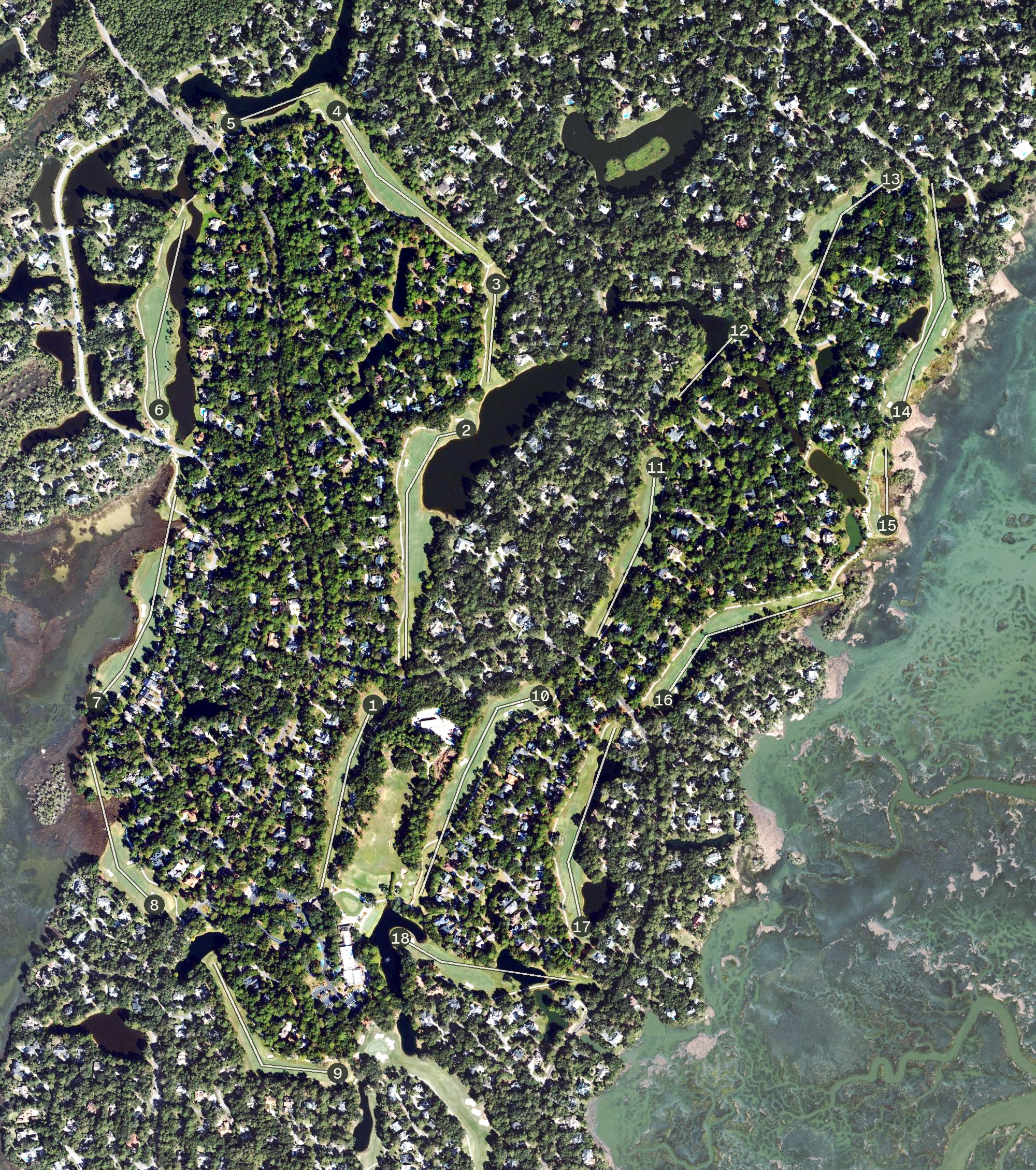 Aerial view of Palmetto, GA