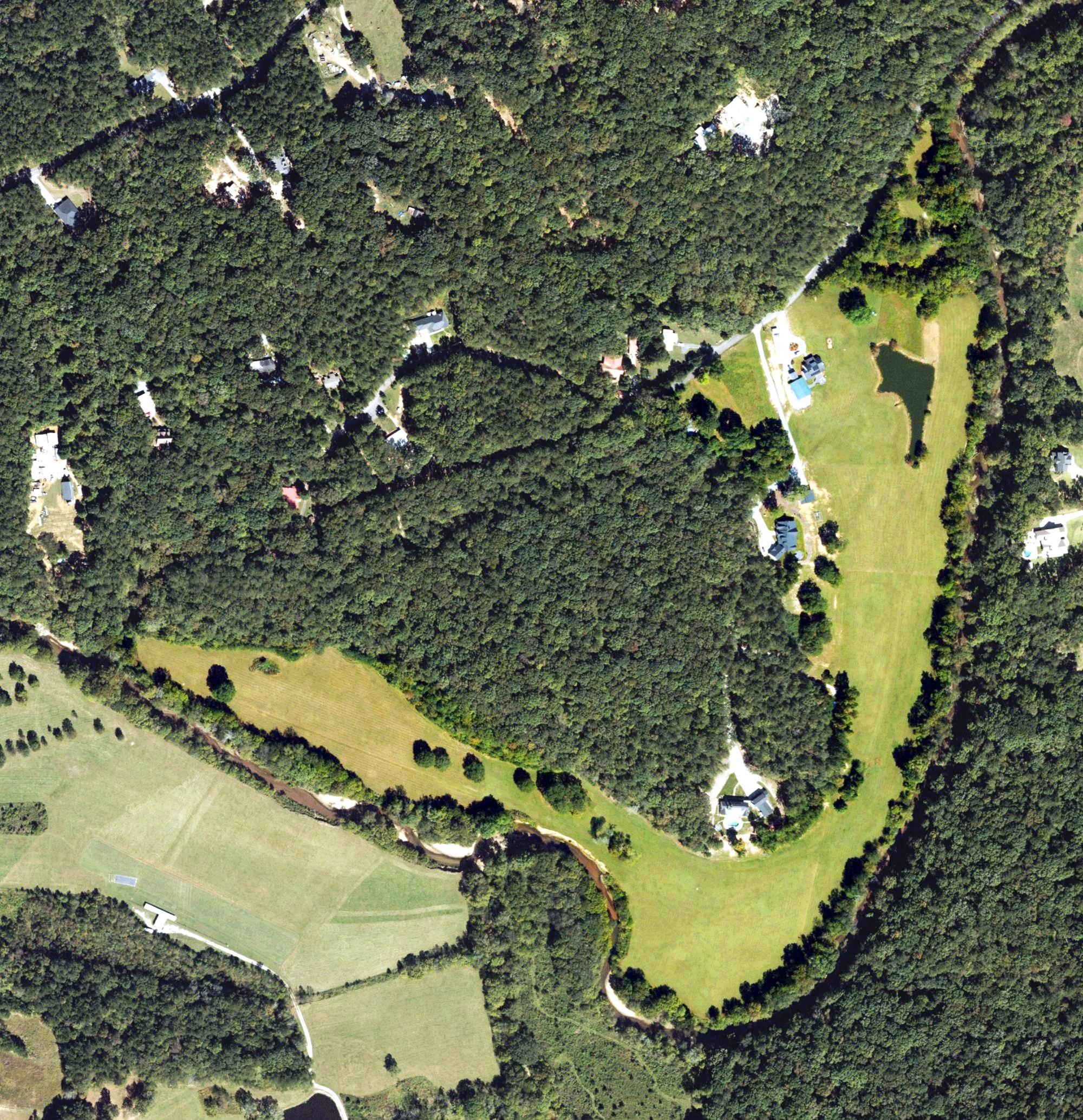 Aerial view of Pumpkinvine Golf Club, GA