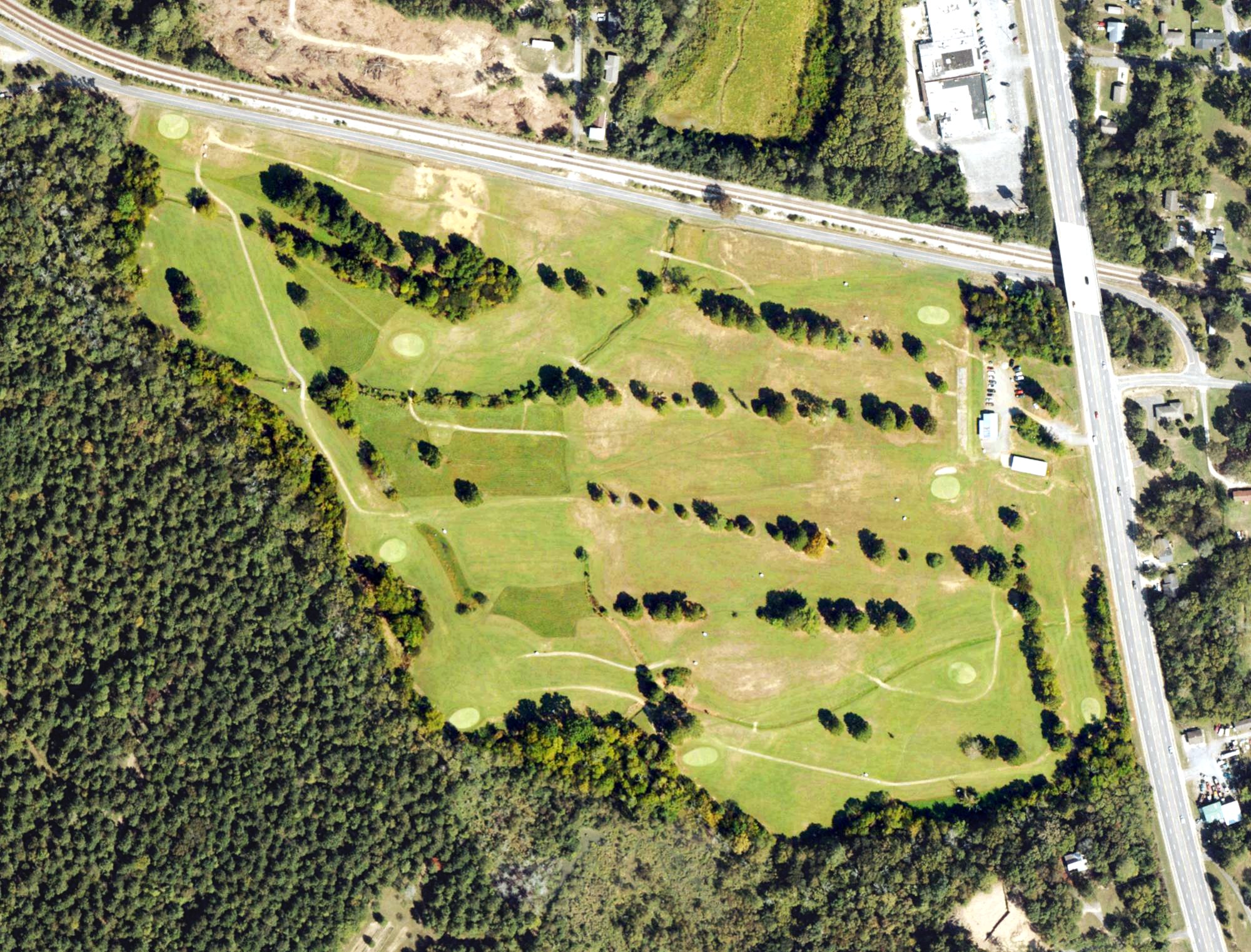 Aerial view of Tunnel Hill Golf Club, GA