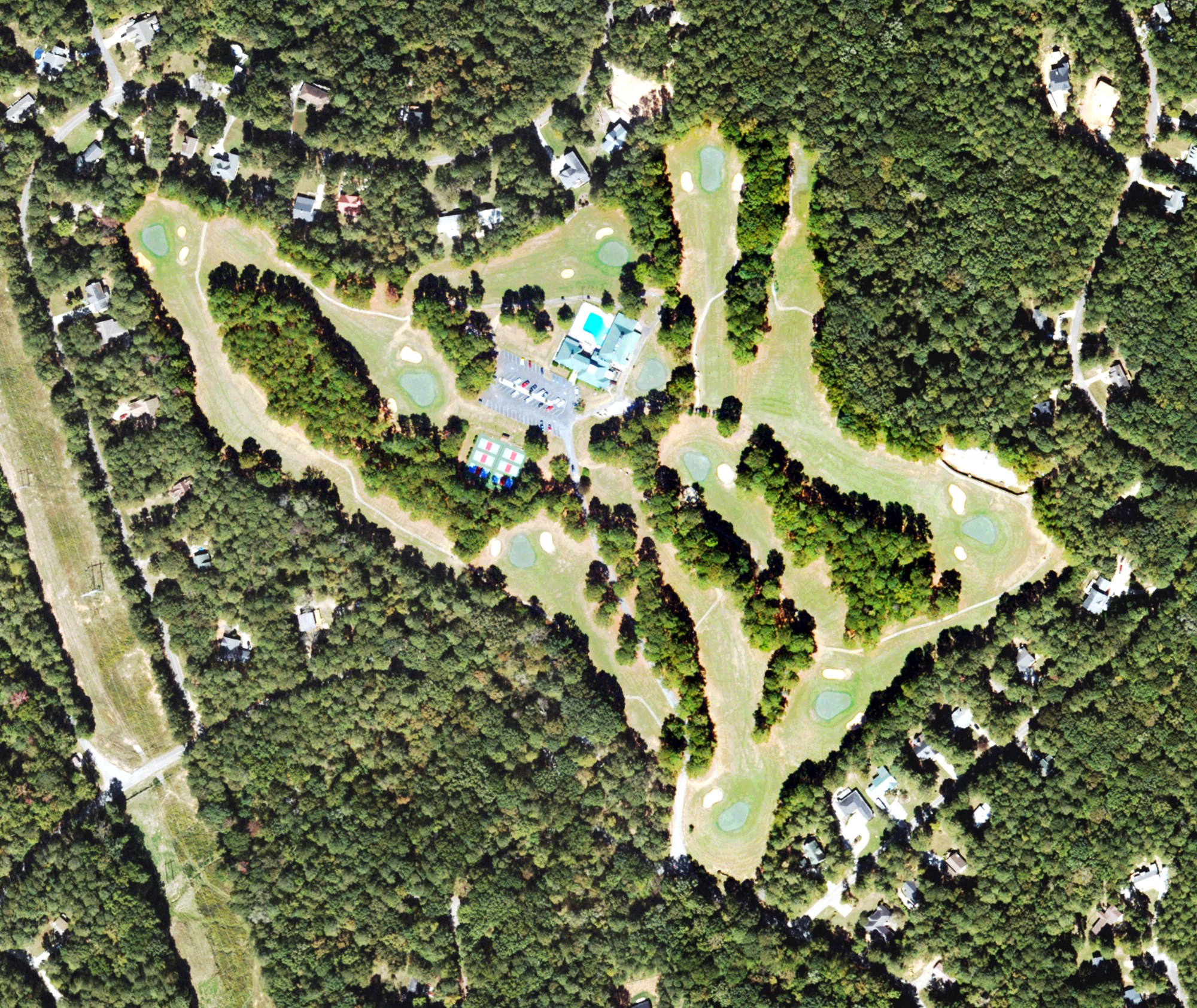 Aerial view of Turtle Cove, GA