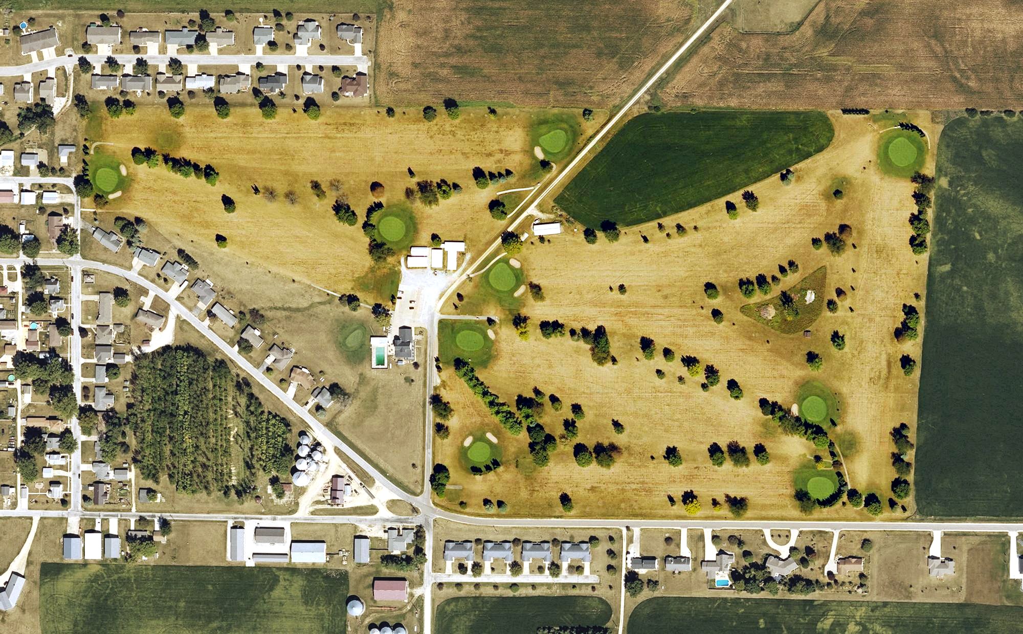 Aerial view of 3/30 Golf & Country Club, IA