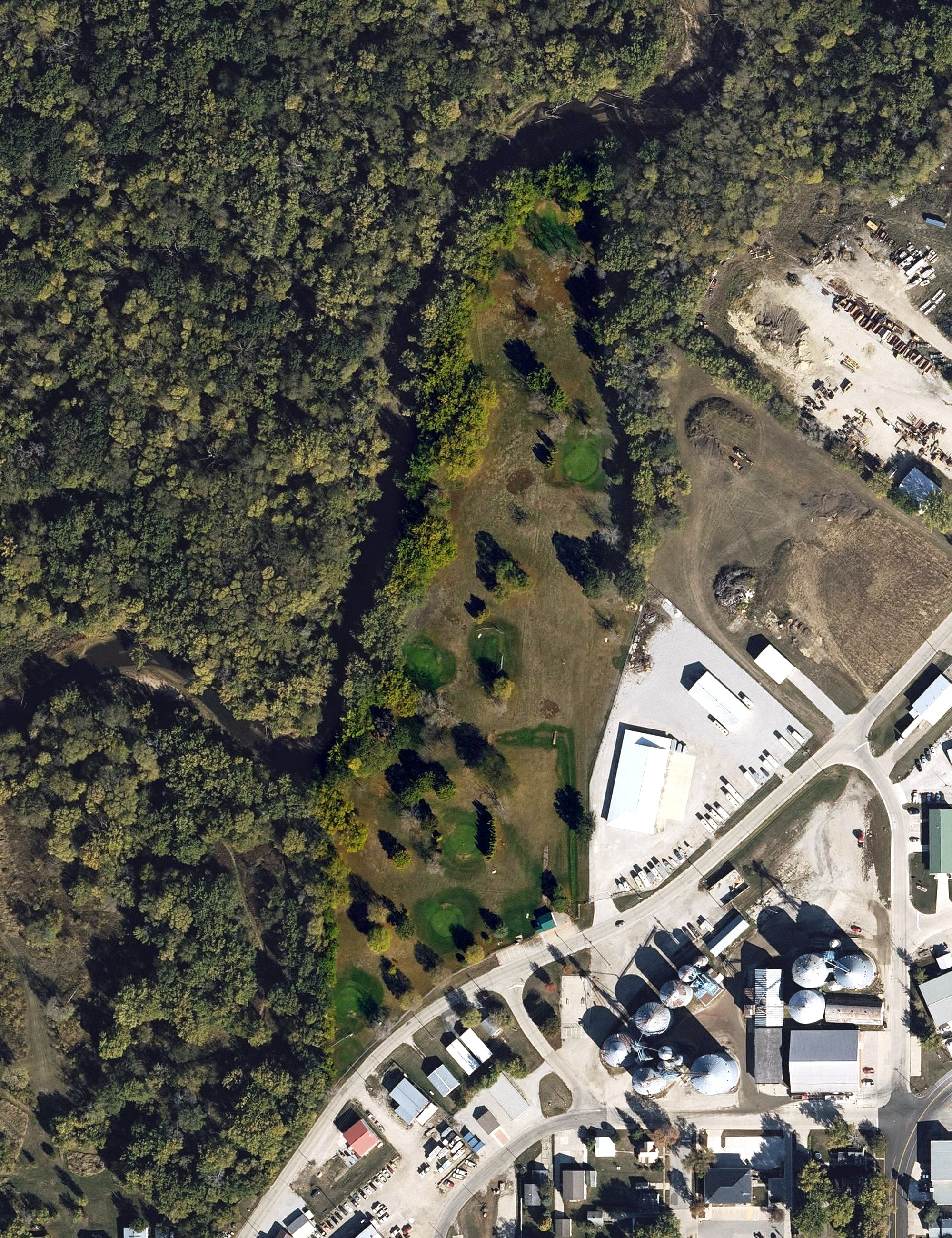 Aerial view of Beech Nut Golf Course, IA