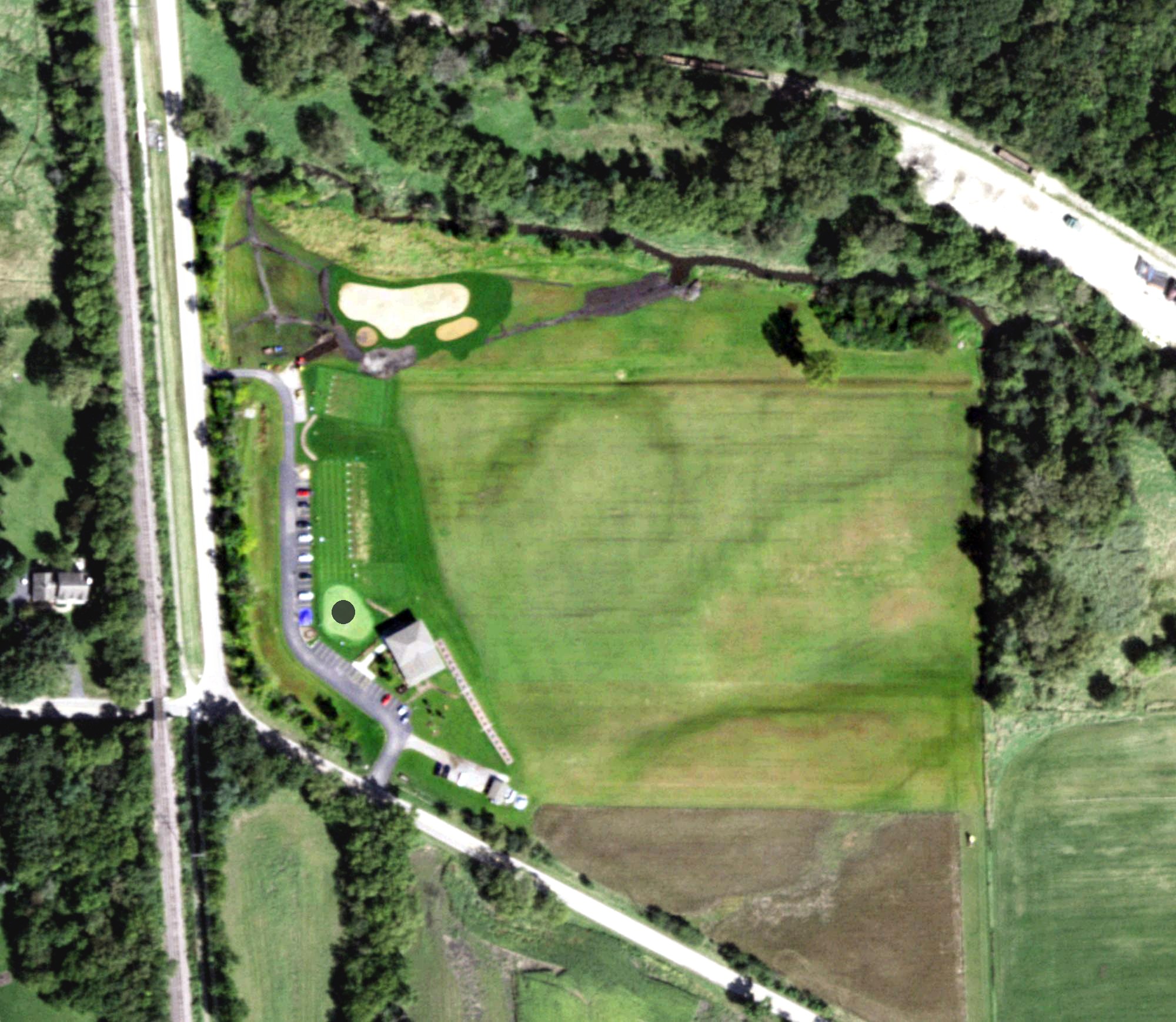 Aerial view of Golf Academy at Terra Cotta, IL
