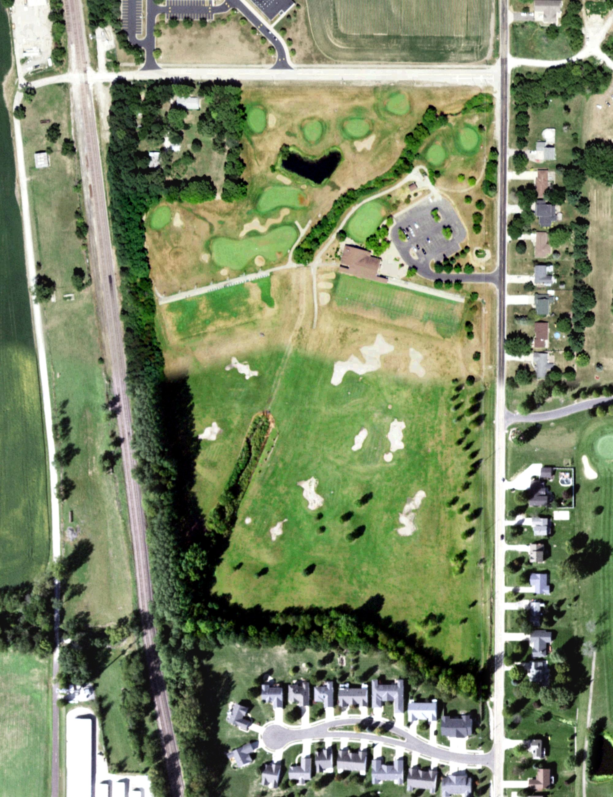 Aerial view of Golf Learning Center, IL