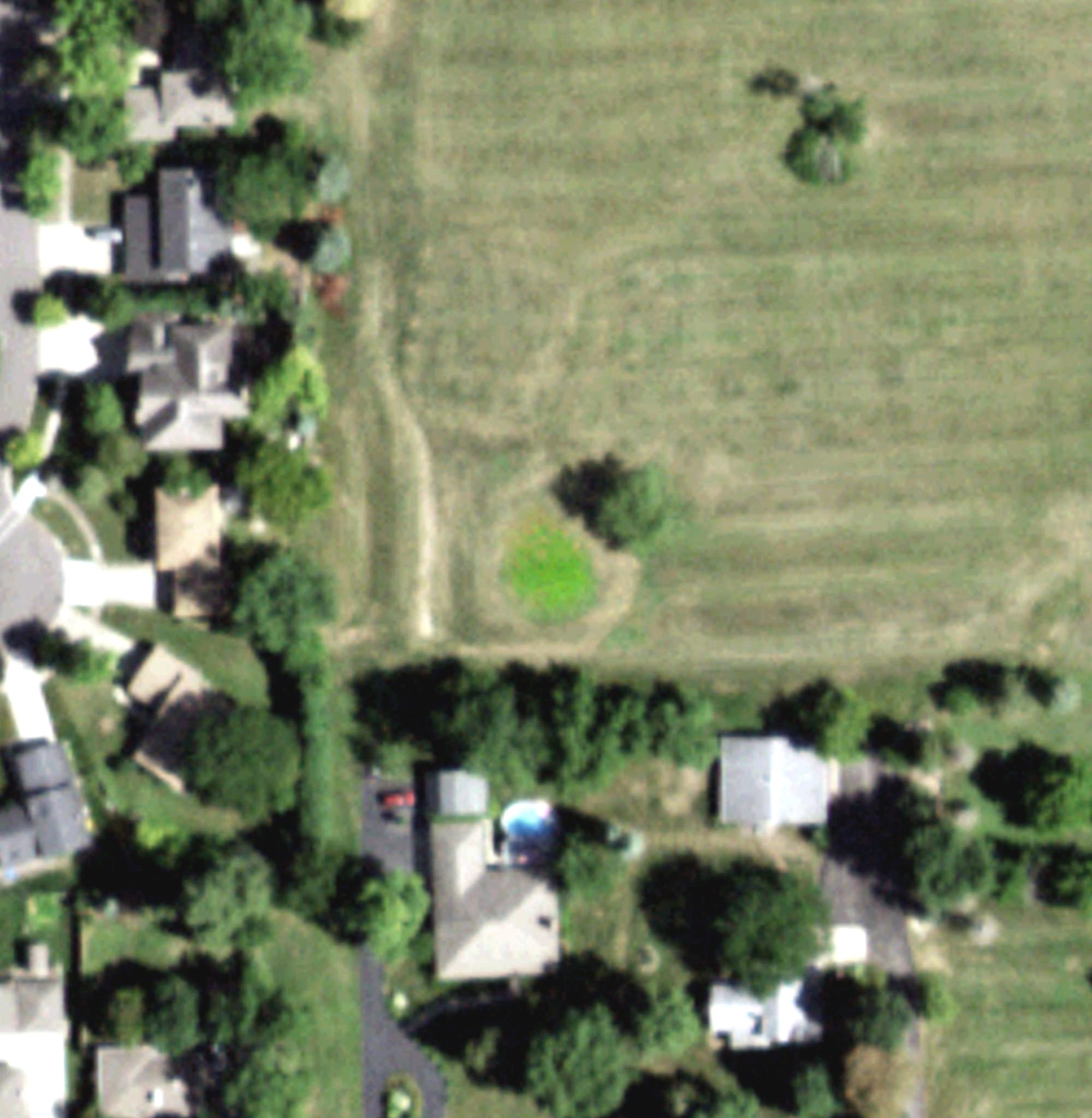 Aerial view of Lockport Hole 2, IL
