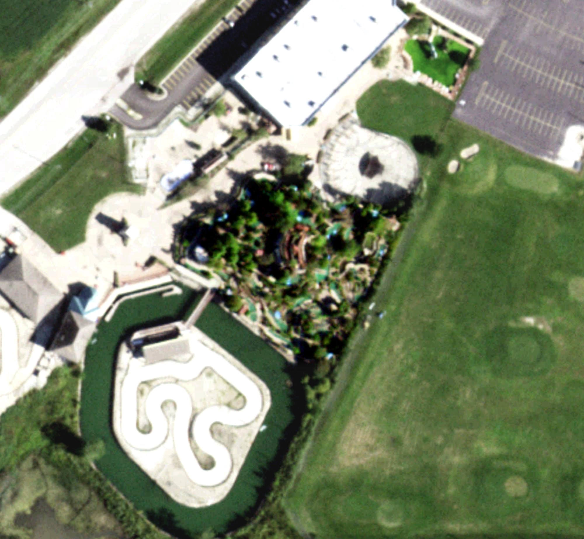 Aerial view of Mini-Golf, IL