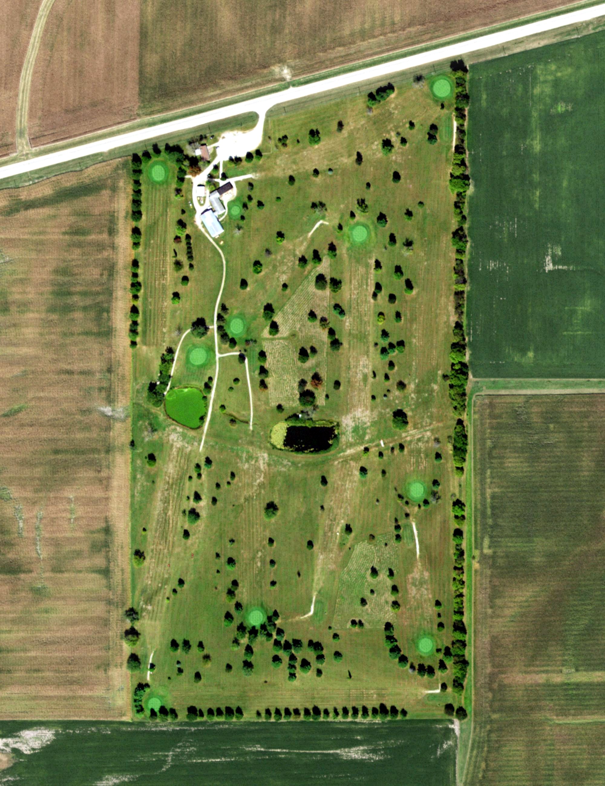 Aerial view of Rogala Public Links, IL