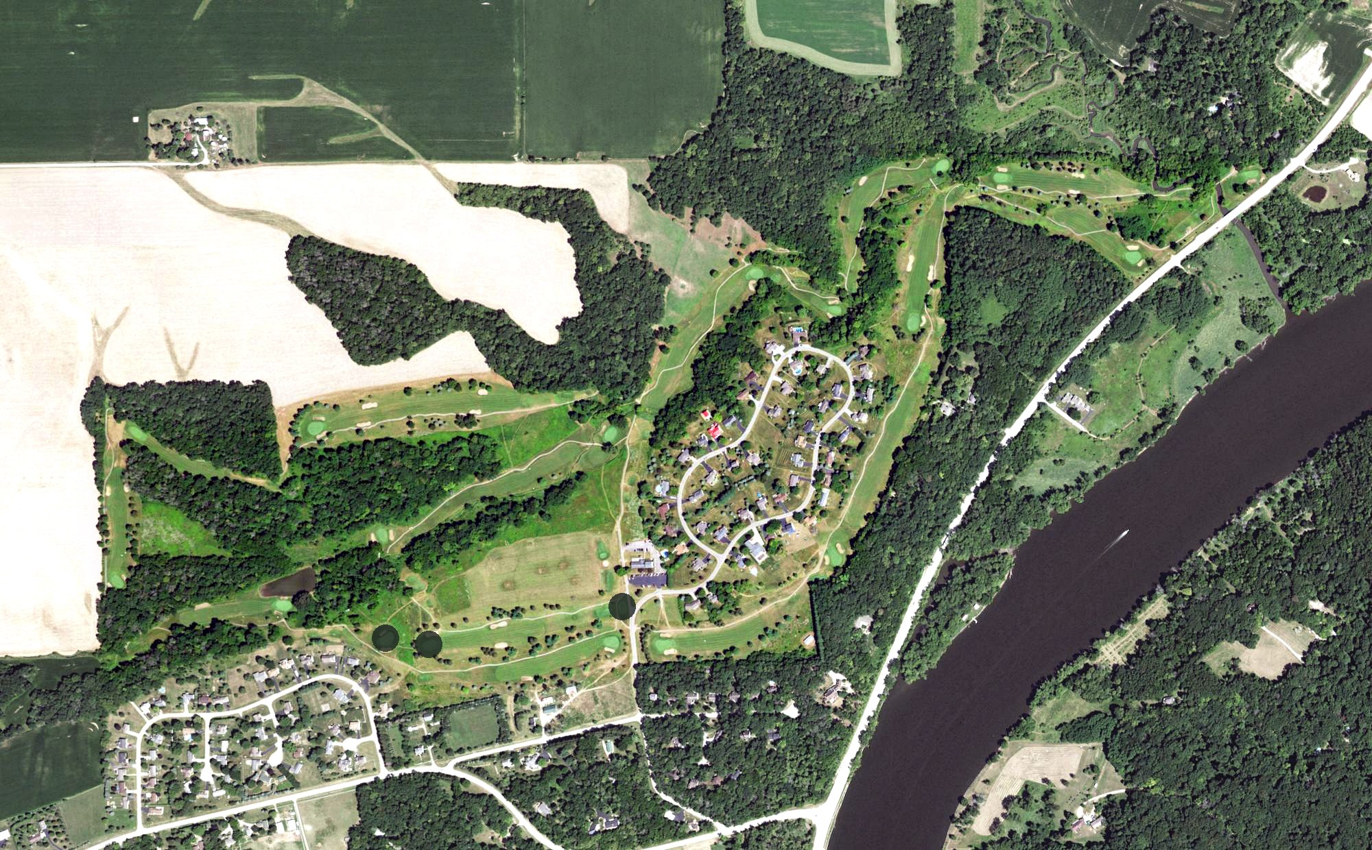 Aerial view of Silver Ridge, IL