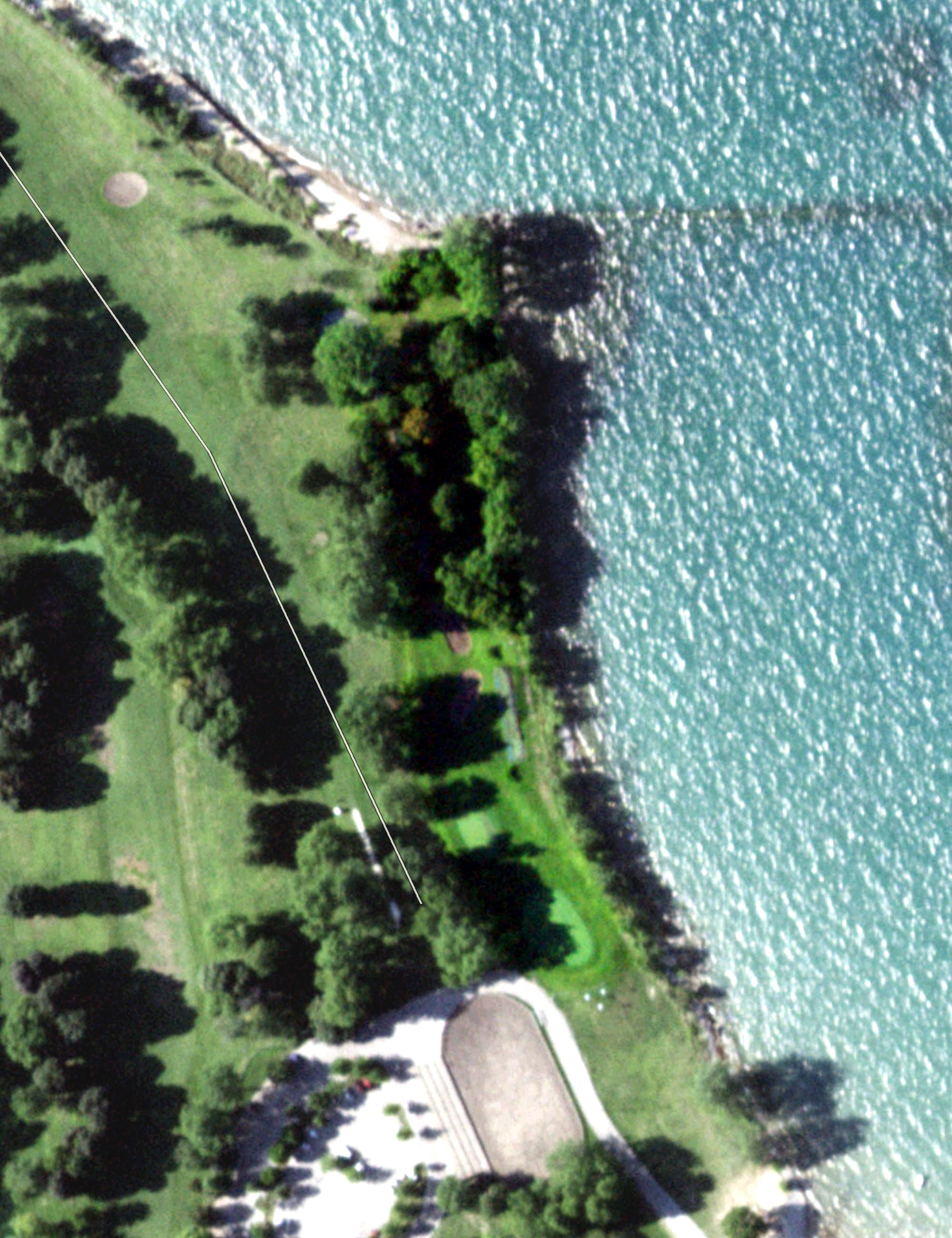 Aerial view of Southshore Golf Learning Center, IL