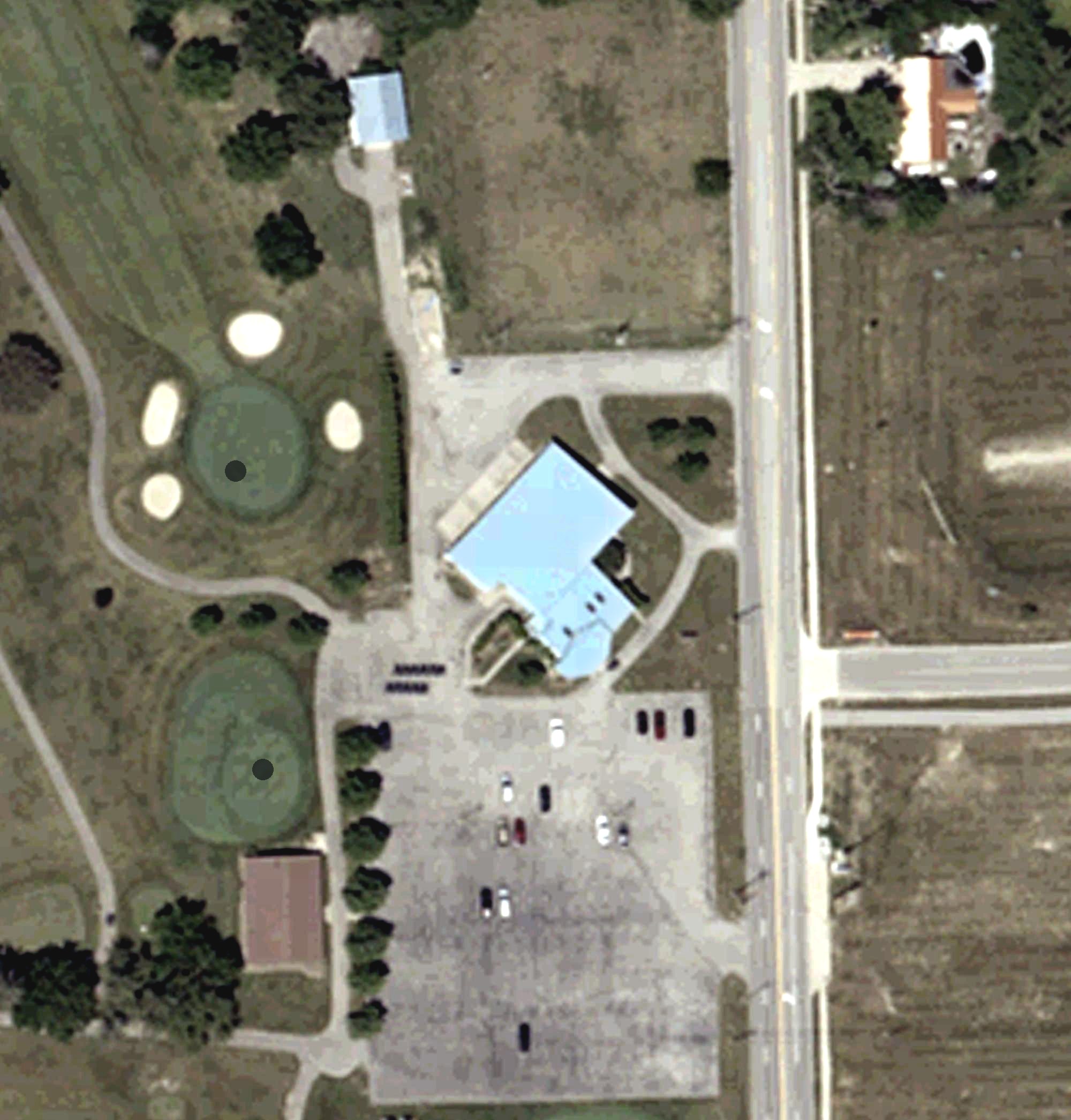 Aerial view of Donald Ross Golf Club, IN