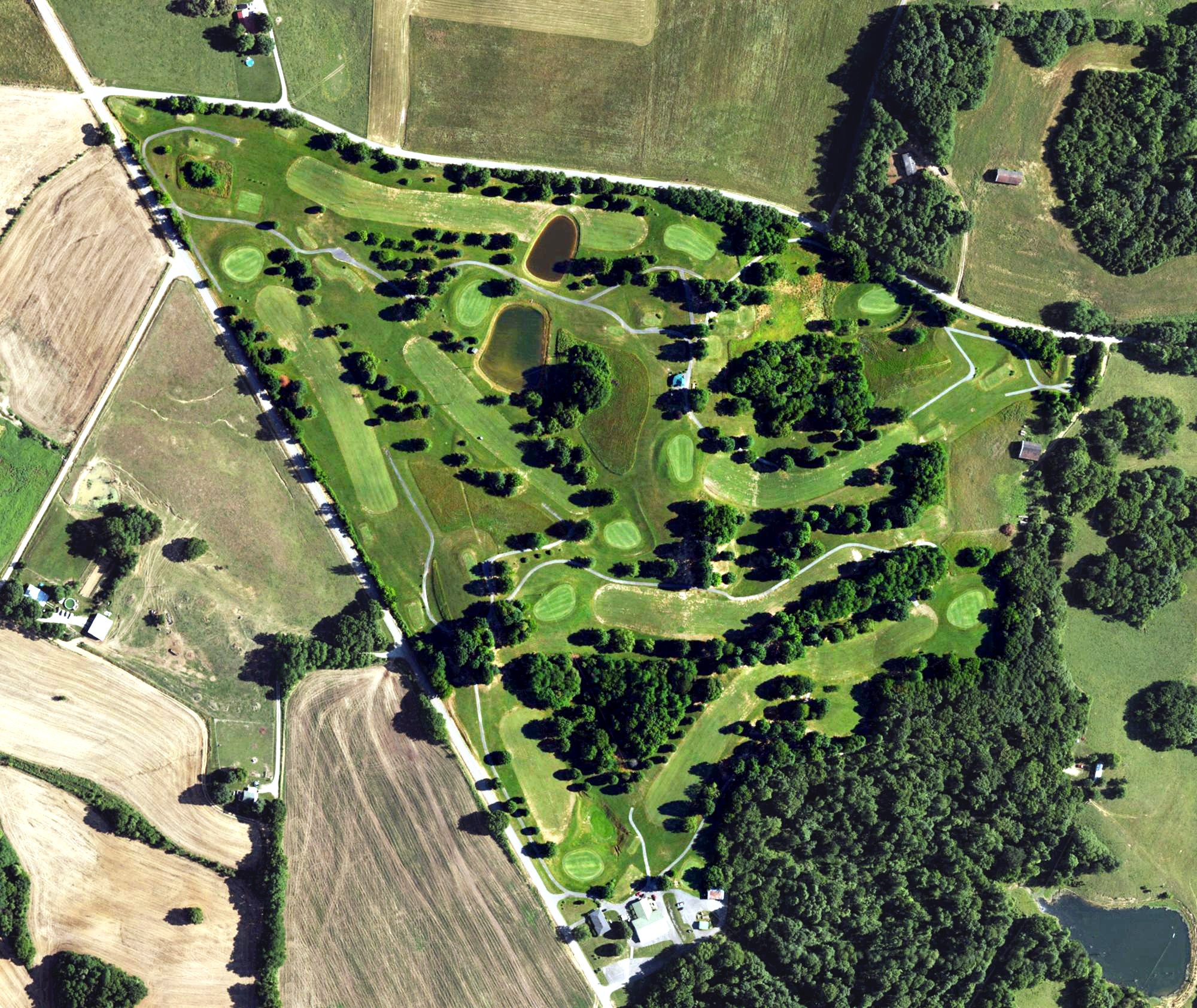 Aerial view of Kentucky Hills Golf Course, KY