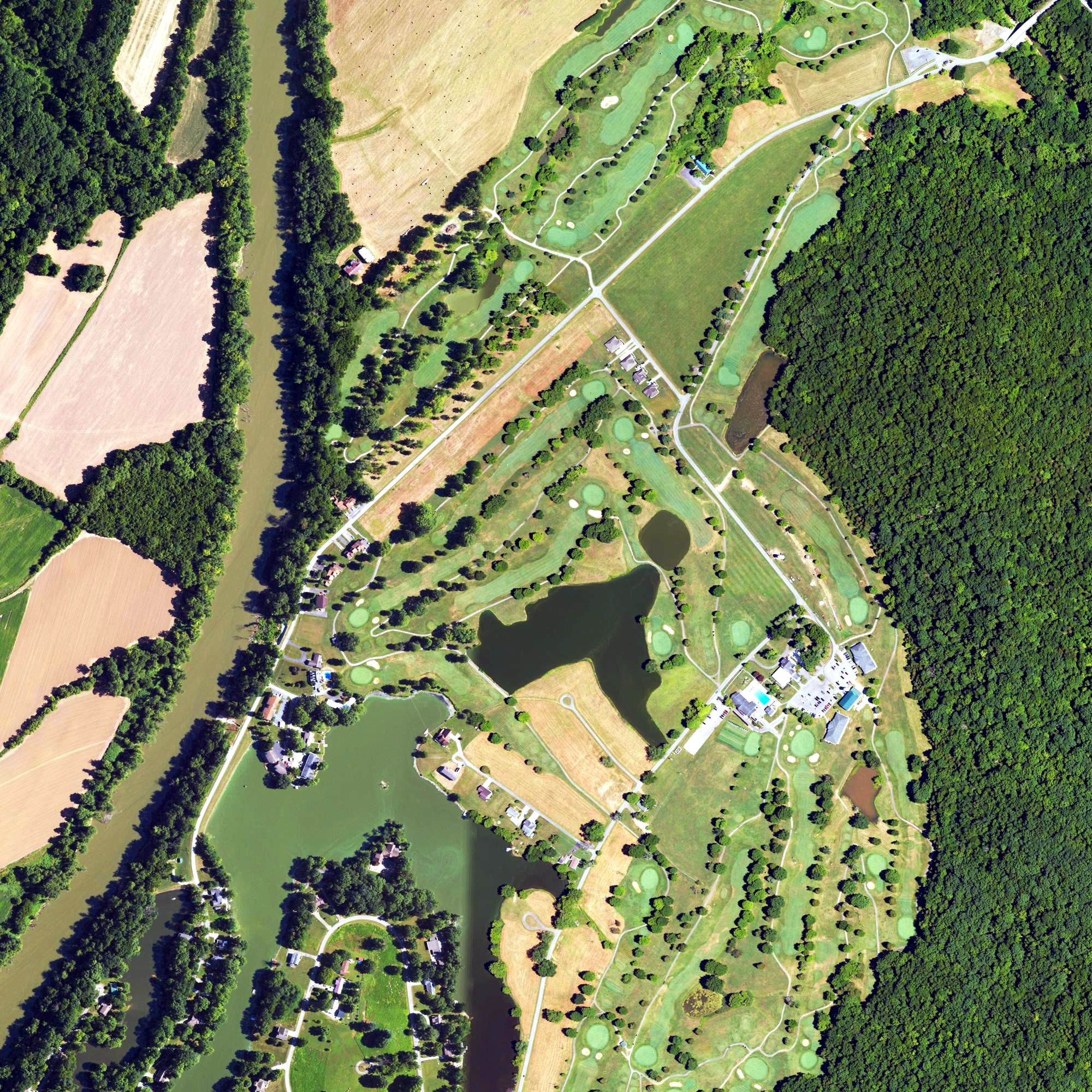Aerial view of Perry Park Golf Resort - Whitetail, KY