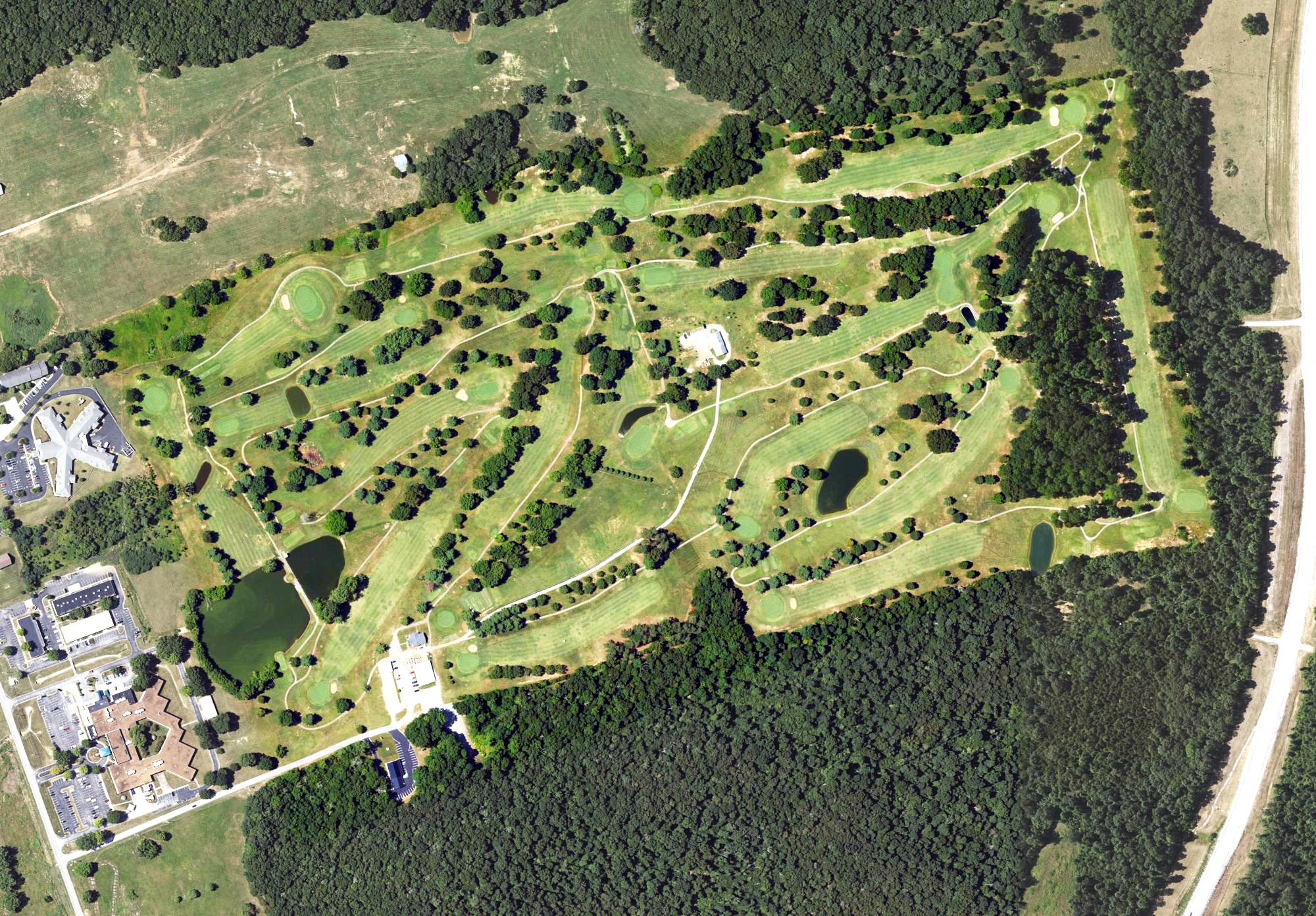 Aerial view of Rolling Hills Golf Course, KY
