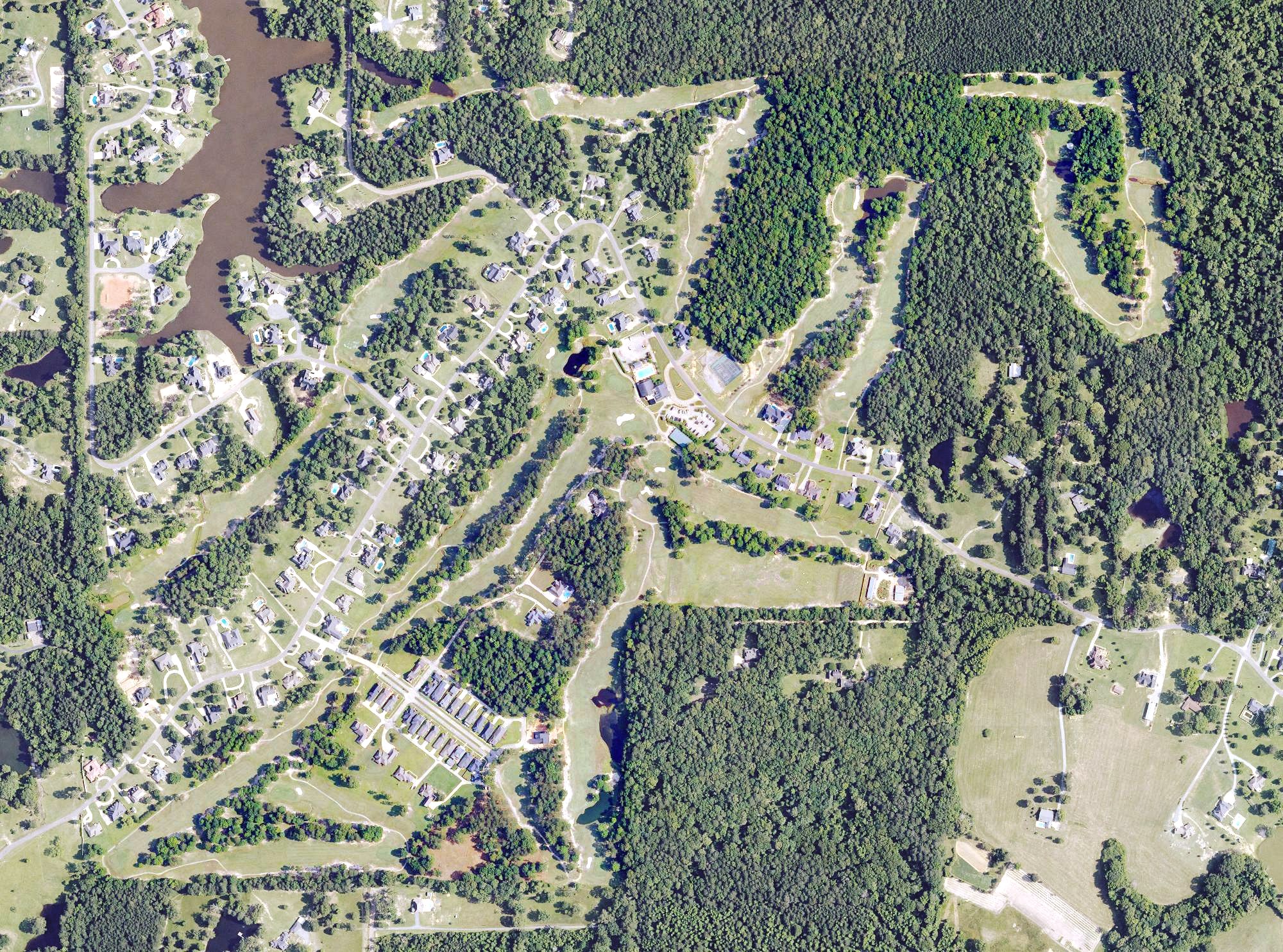 Aerial view of Southern Pines Golf Club - Calvert Crossing, LA