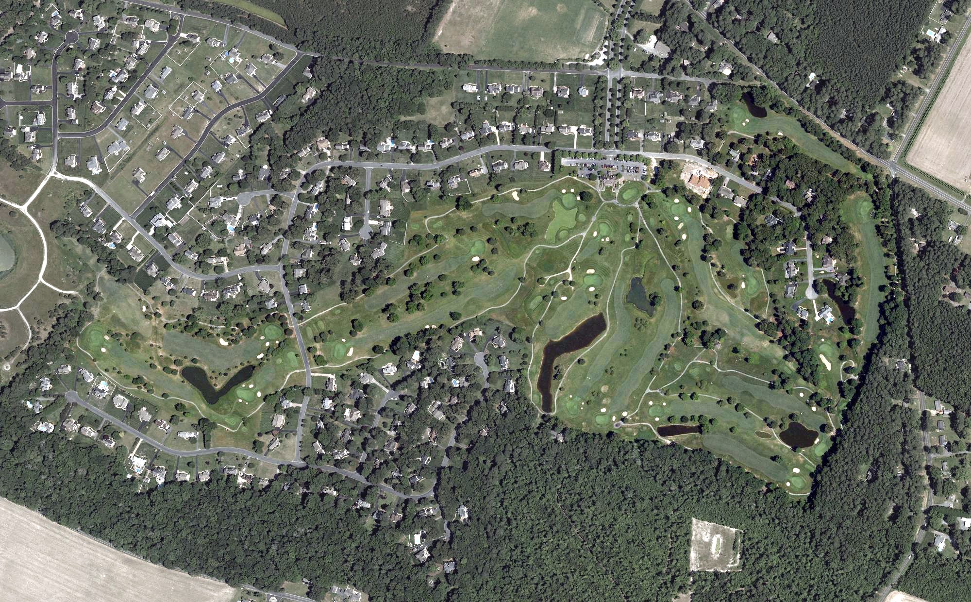 Aerial view of Nutters Crossing Golf Course, MD