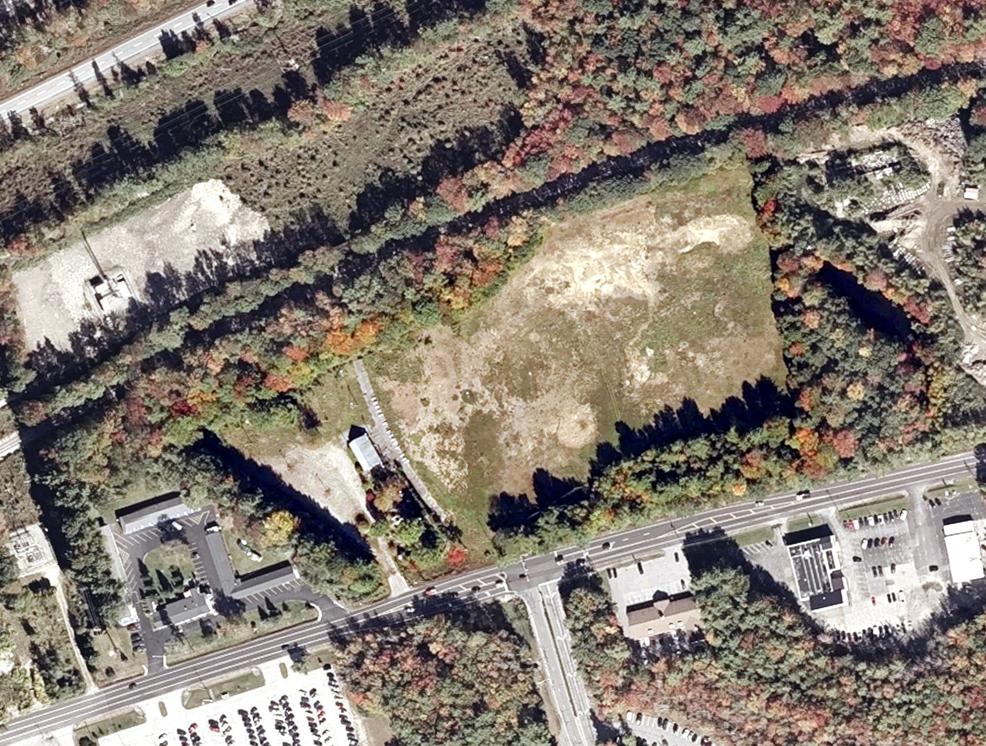 Aerial view of Hopkins Golf Center, ME
