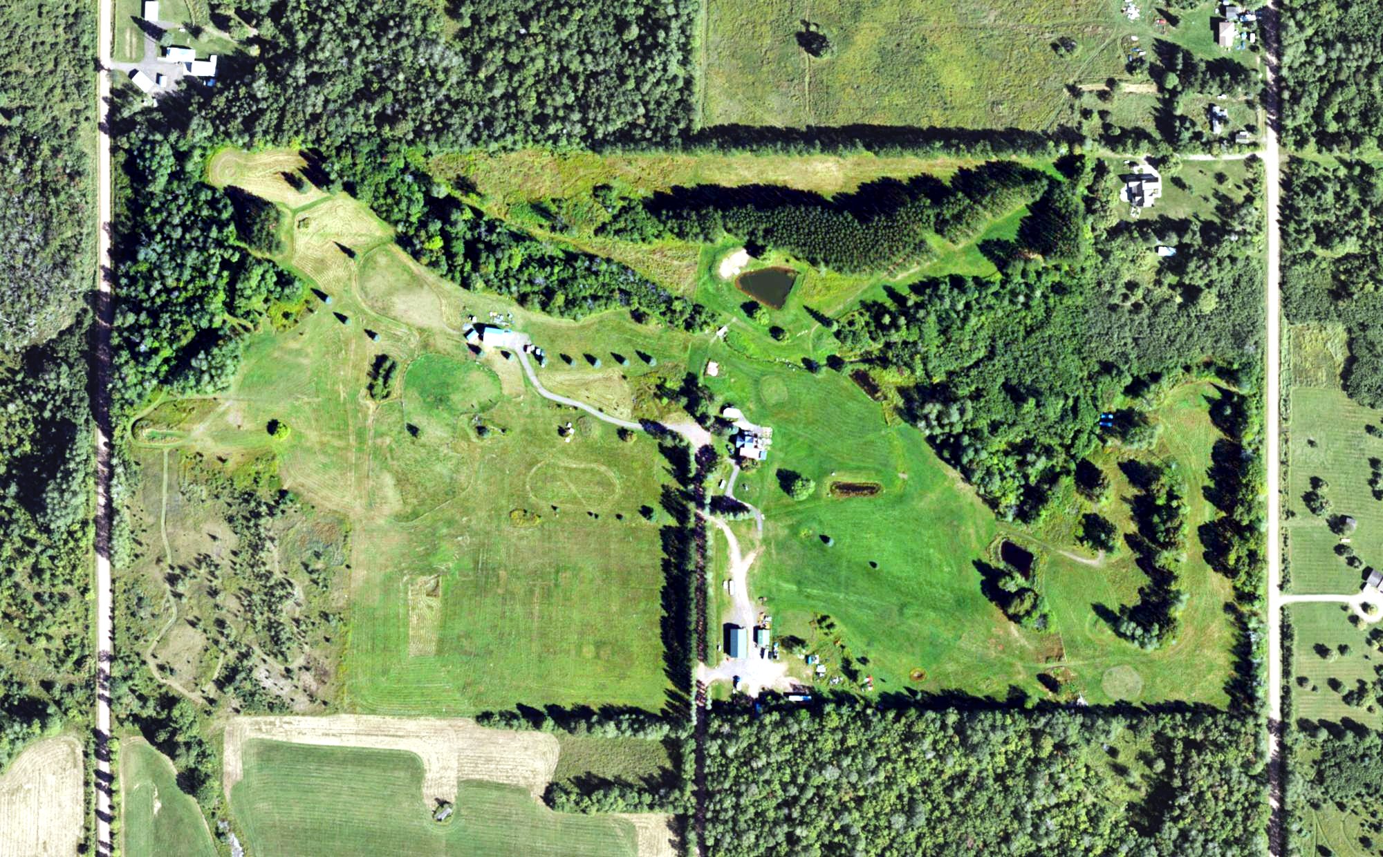 Aerial view of Boulder Creek Golf Course, MI