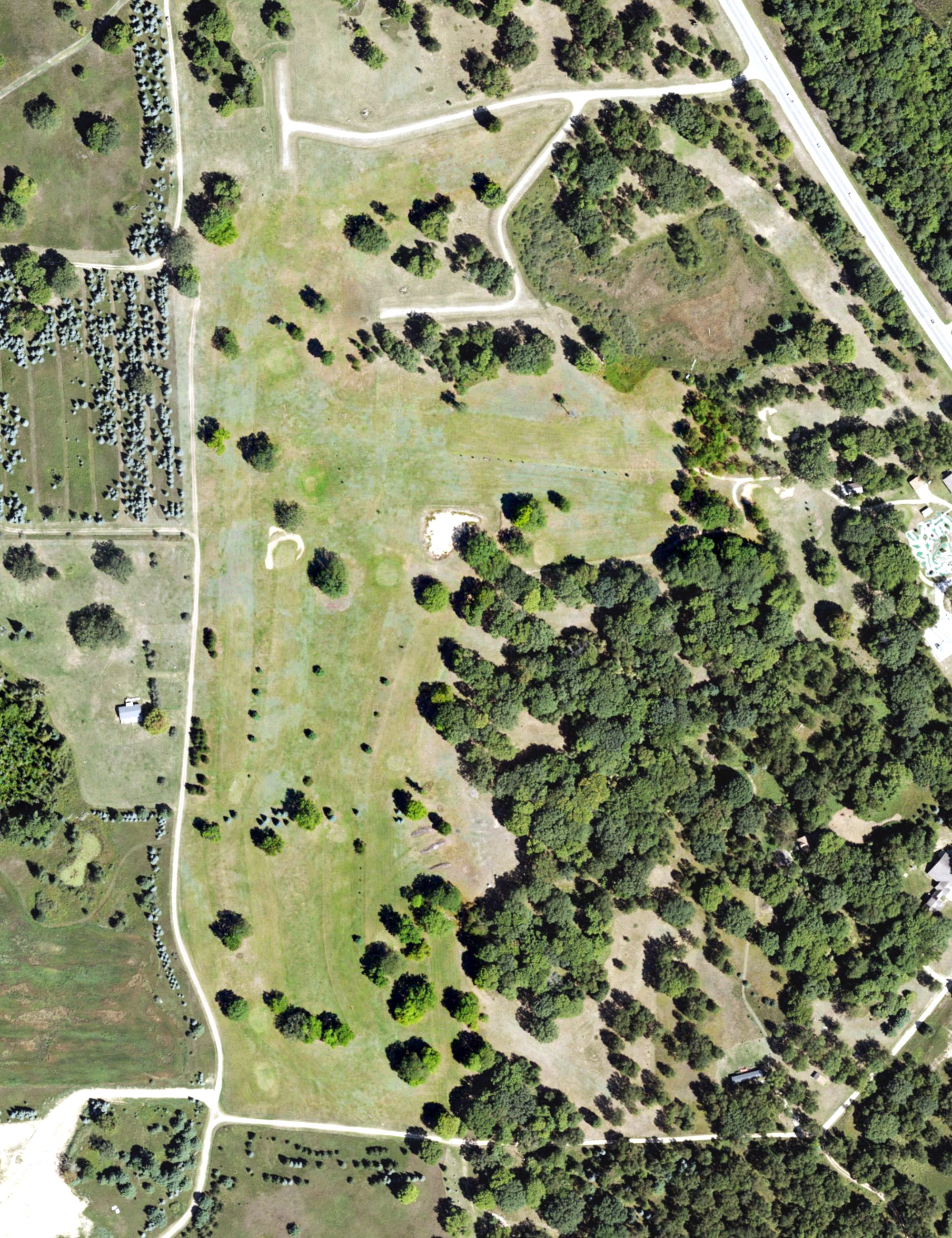 Aerial view of Pleasant Meadows, MI