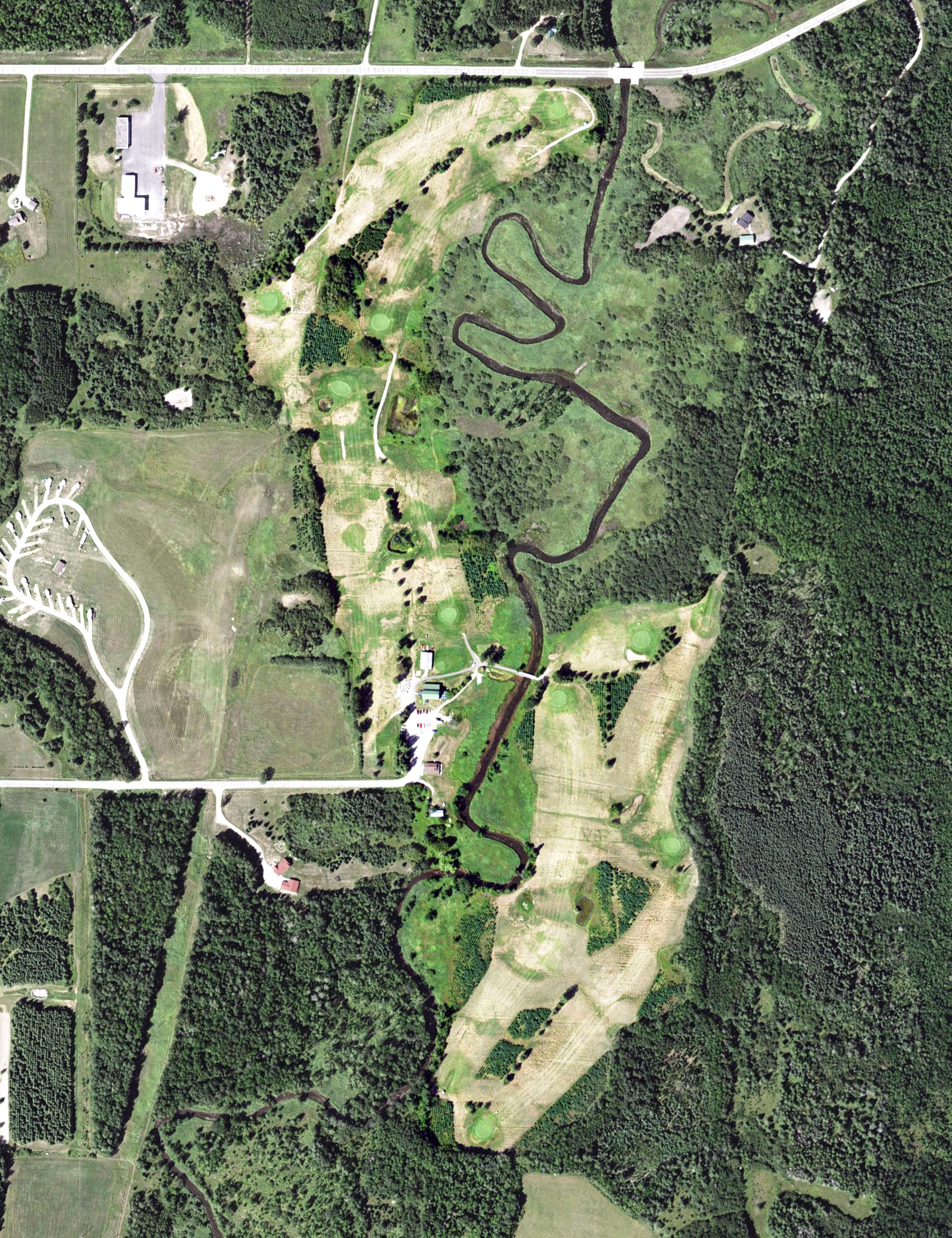 Aerial view of Blueberry Hills Golf Course, MN
