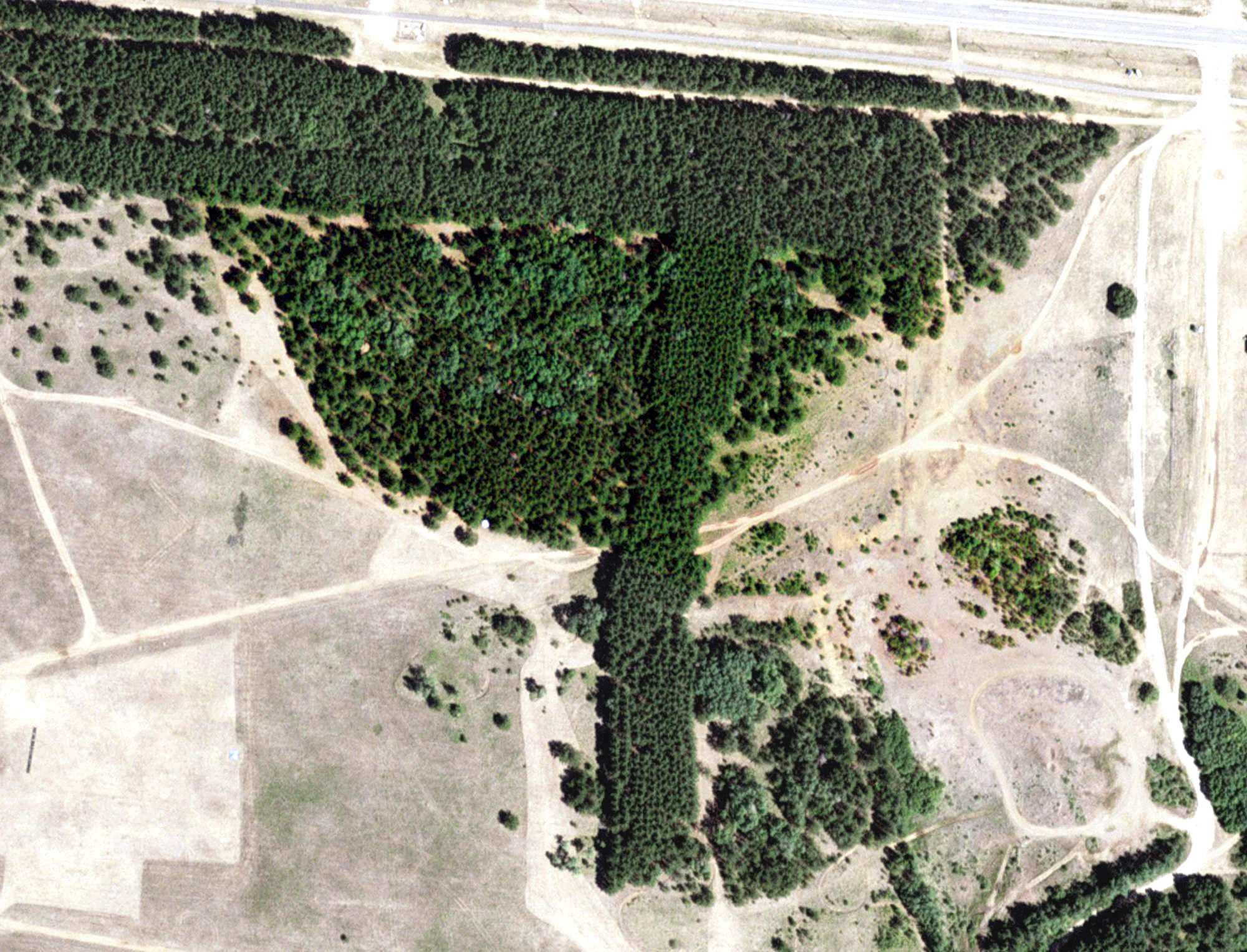 Aerial view of Disc Golf Course, MN