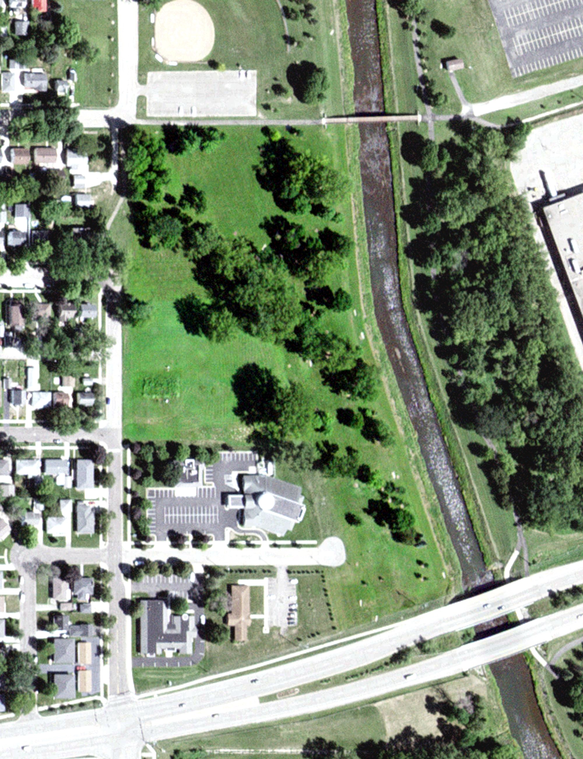 Aerial view of Disc Golf Course, MN