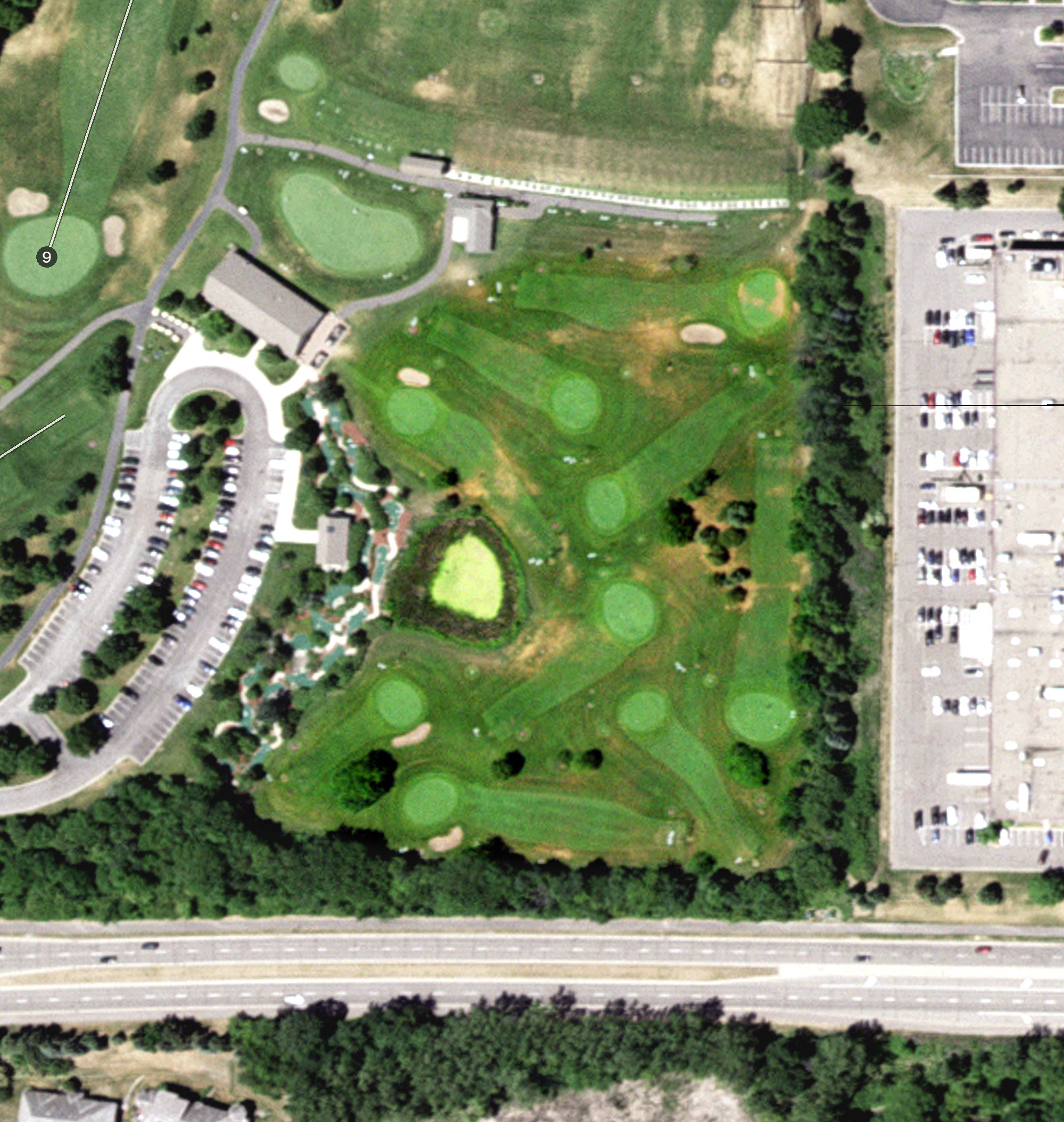 Aerial view of Eagle Lake - Birdie Course, MN