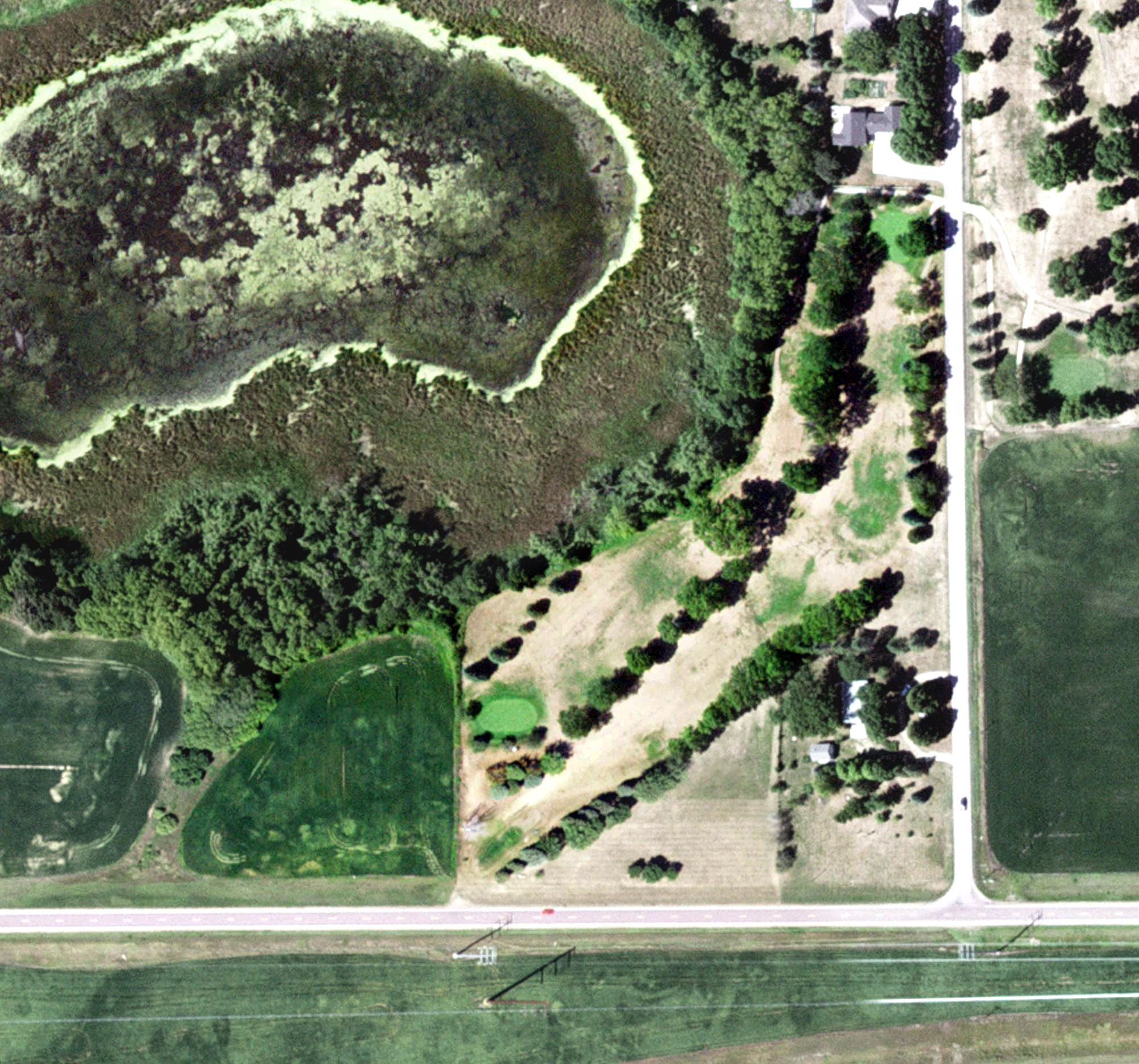 Aerial view of Fox Lake Golf Course, MN
