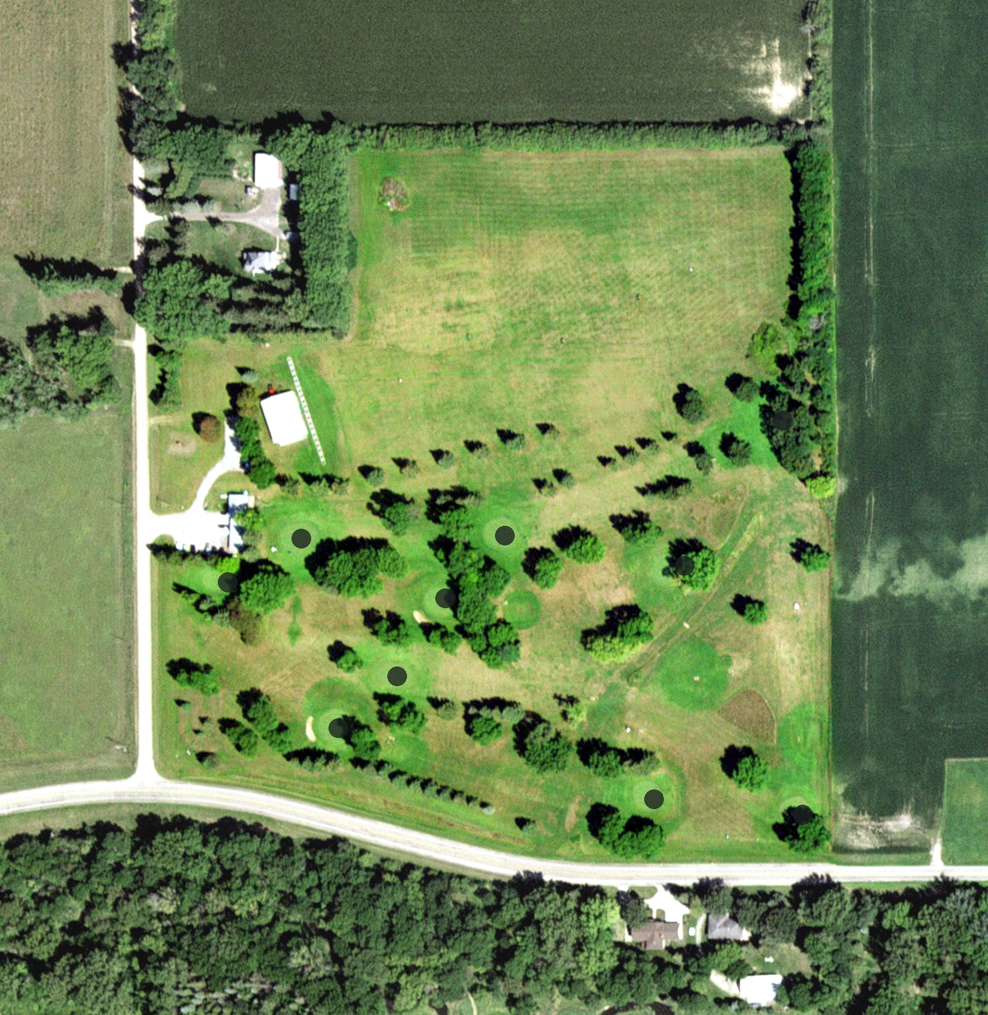 Aerial view of Havanah Hills, MN
