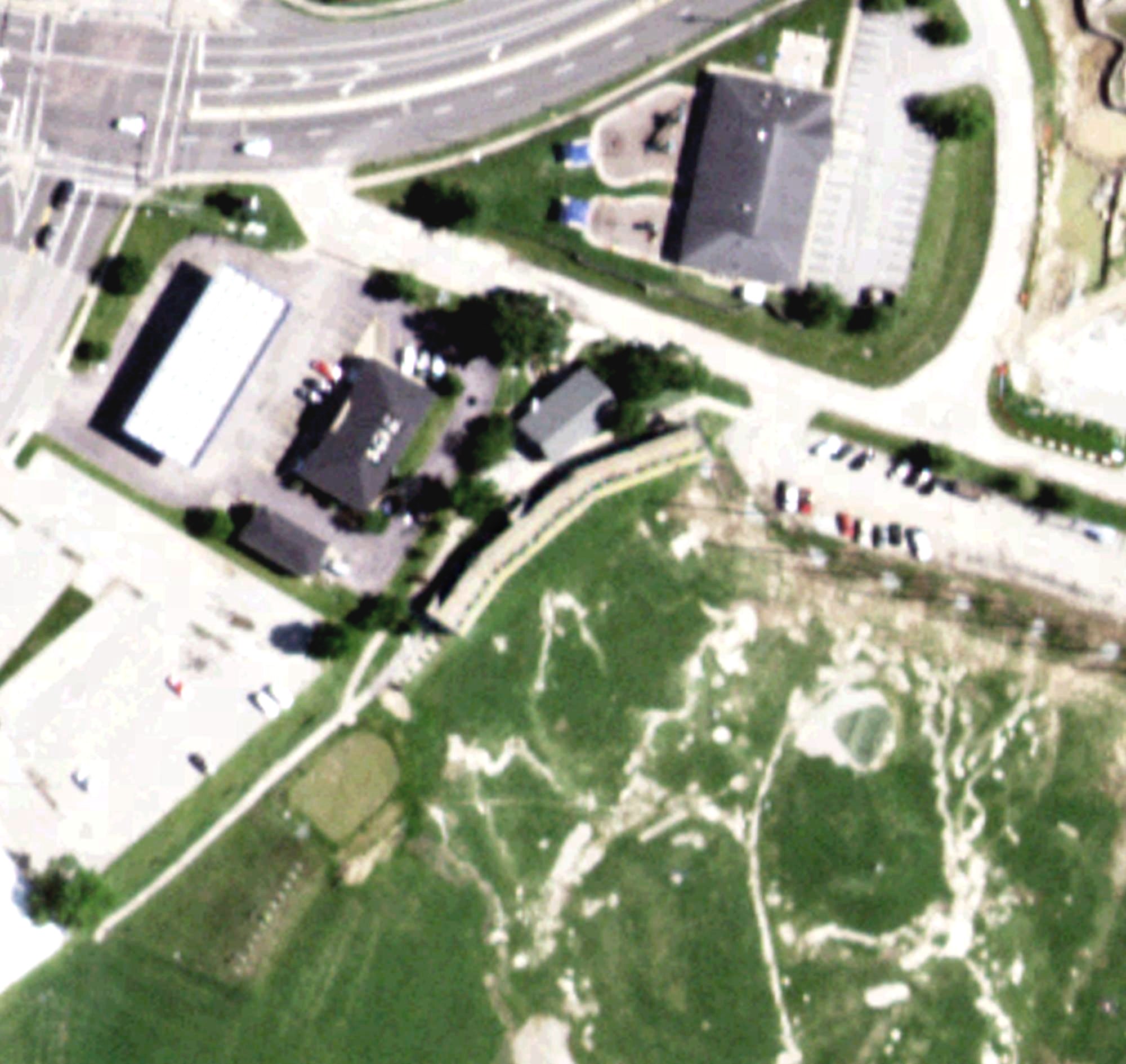 Aerial view of Driving Range, MO