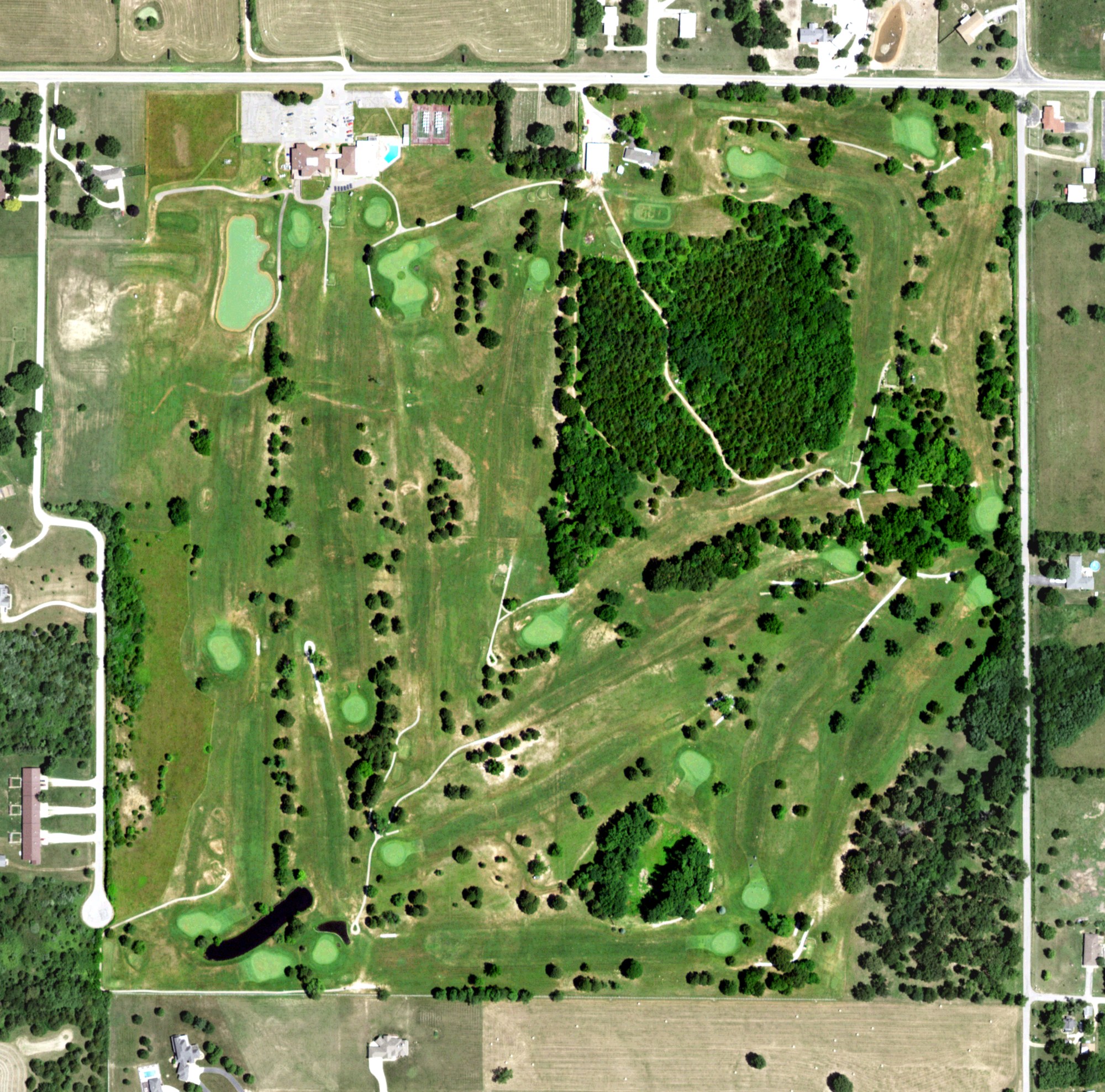 Aerial view of Great Life Golf & Fitness, MO