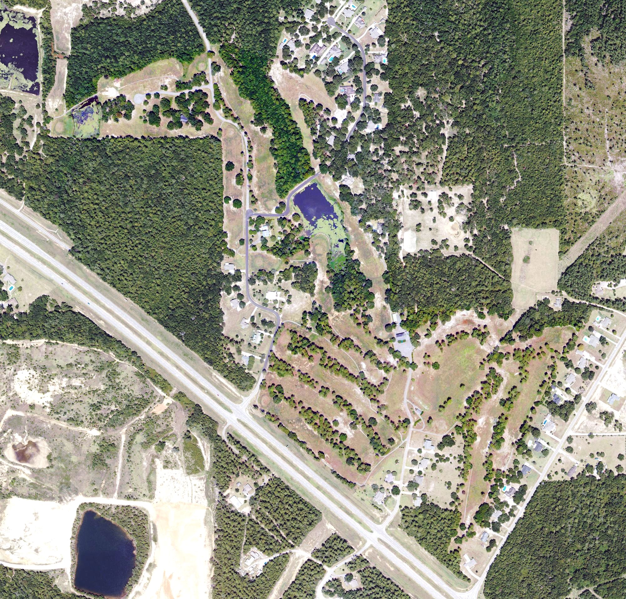 Aerial view of Dogwood Hills Golf Club, MS
