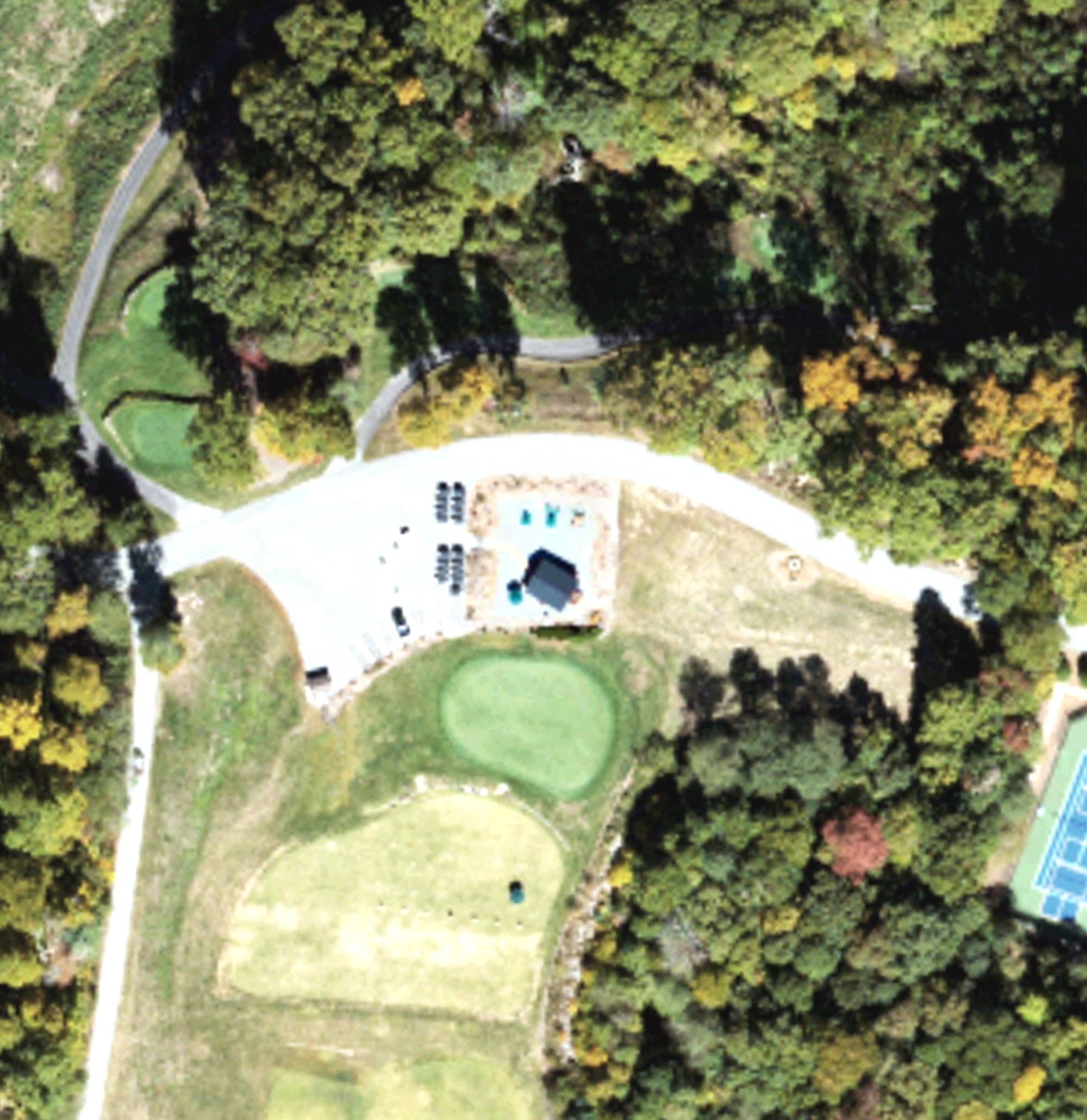 Aerial view of Bear Lake Reserve Golf Club, NC
