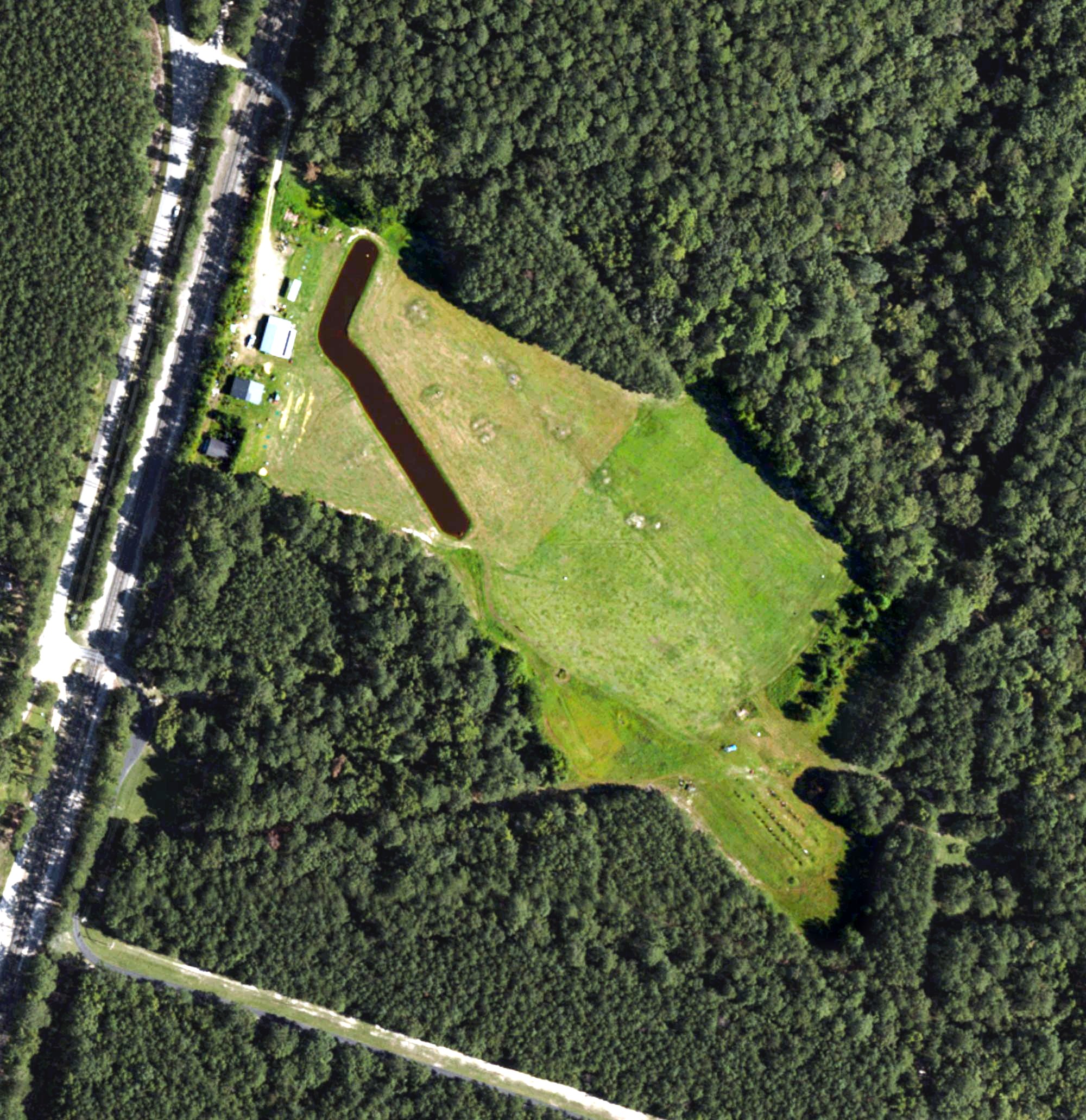 Aerial view of Golf Range & Pro Shop, NC