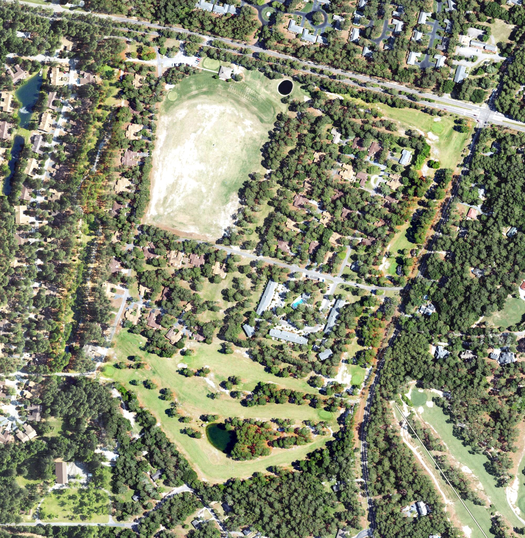 Aerial view of Knollwood Fairways, NC