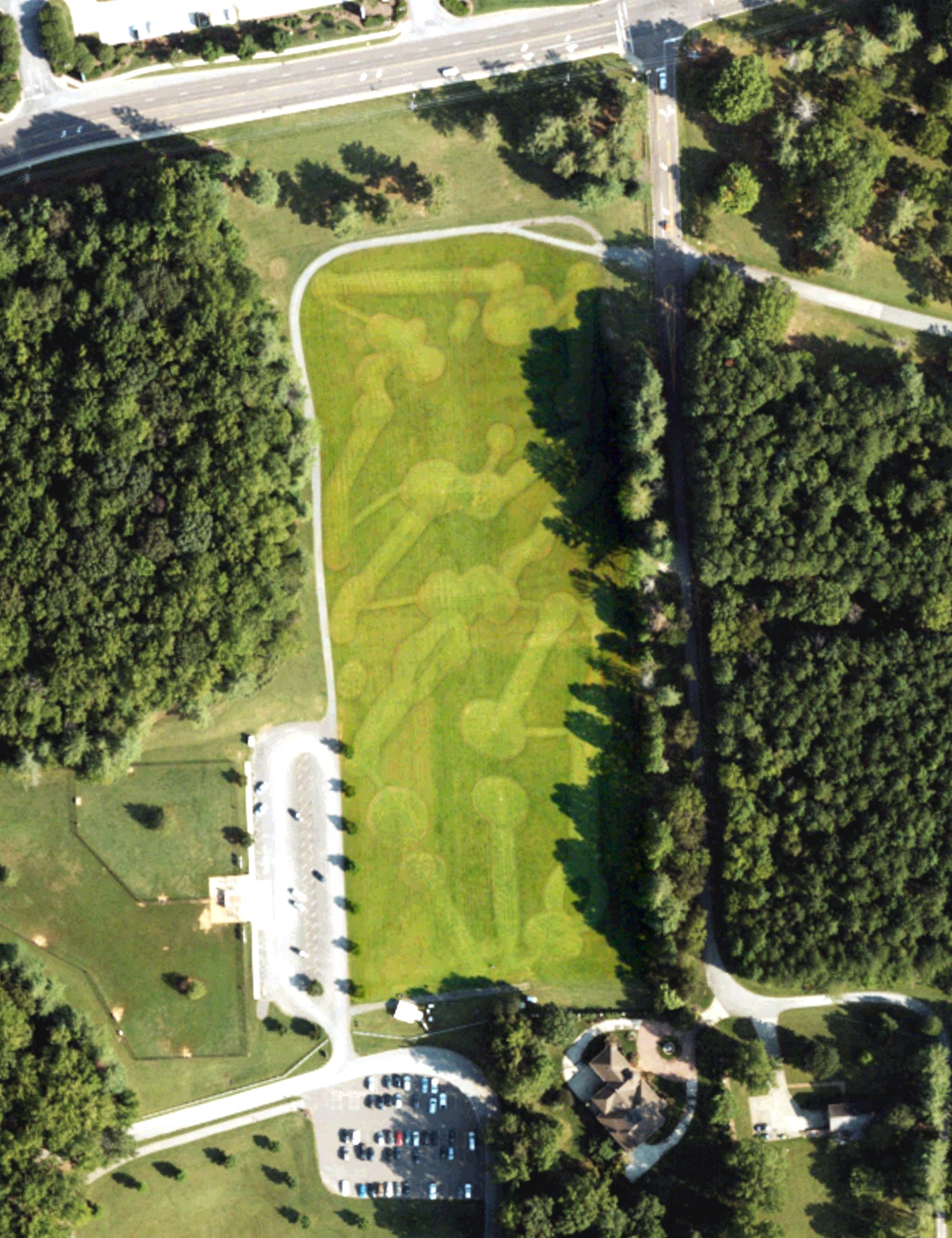 Aerial view of Softgolf, NC