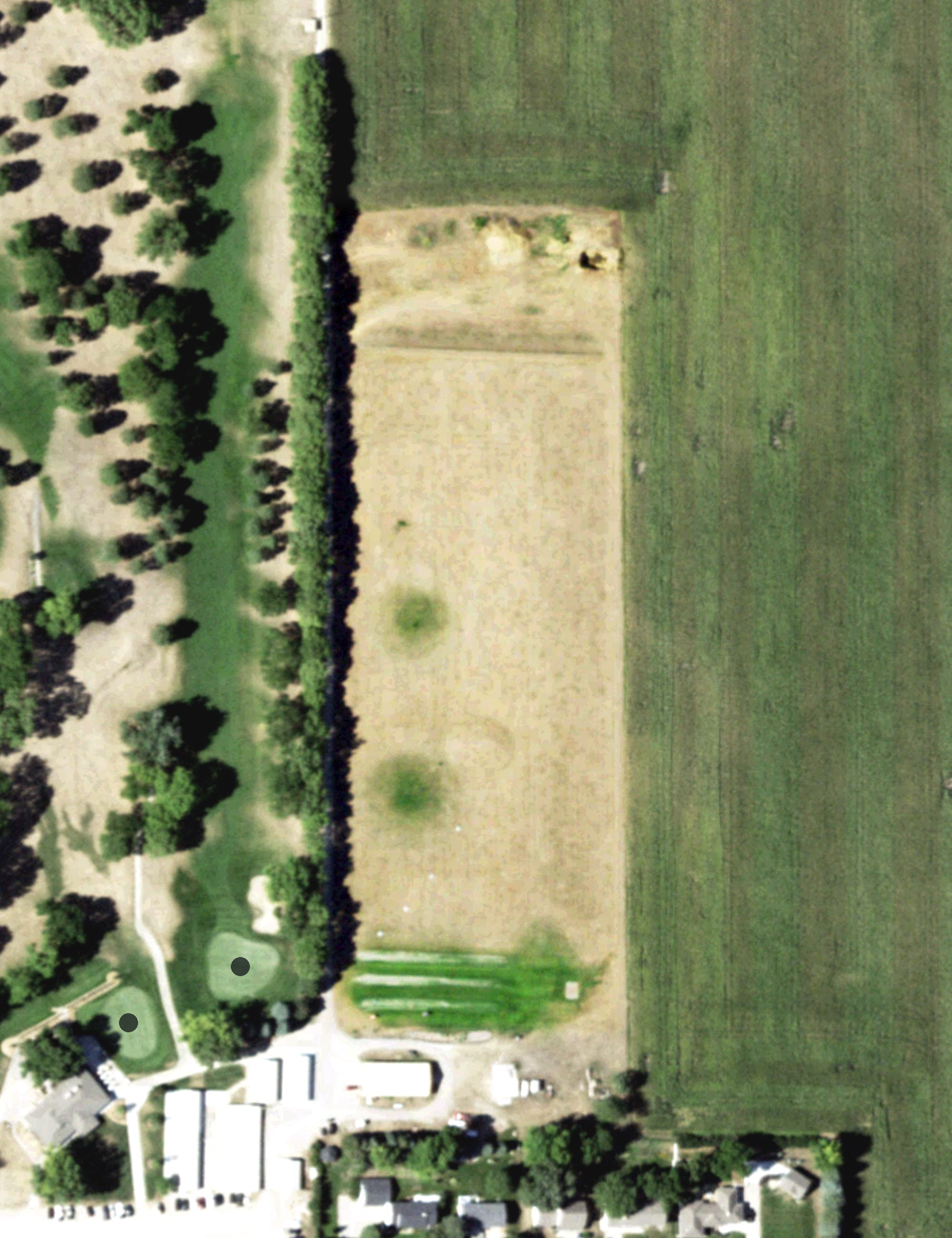 Aerial view of Driving & Practice Range, NE
