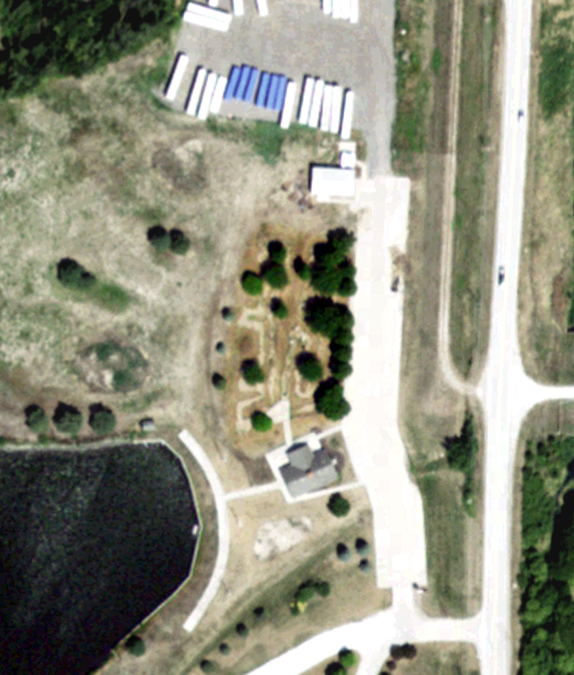 Aerial view of Mini Golf, NE