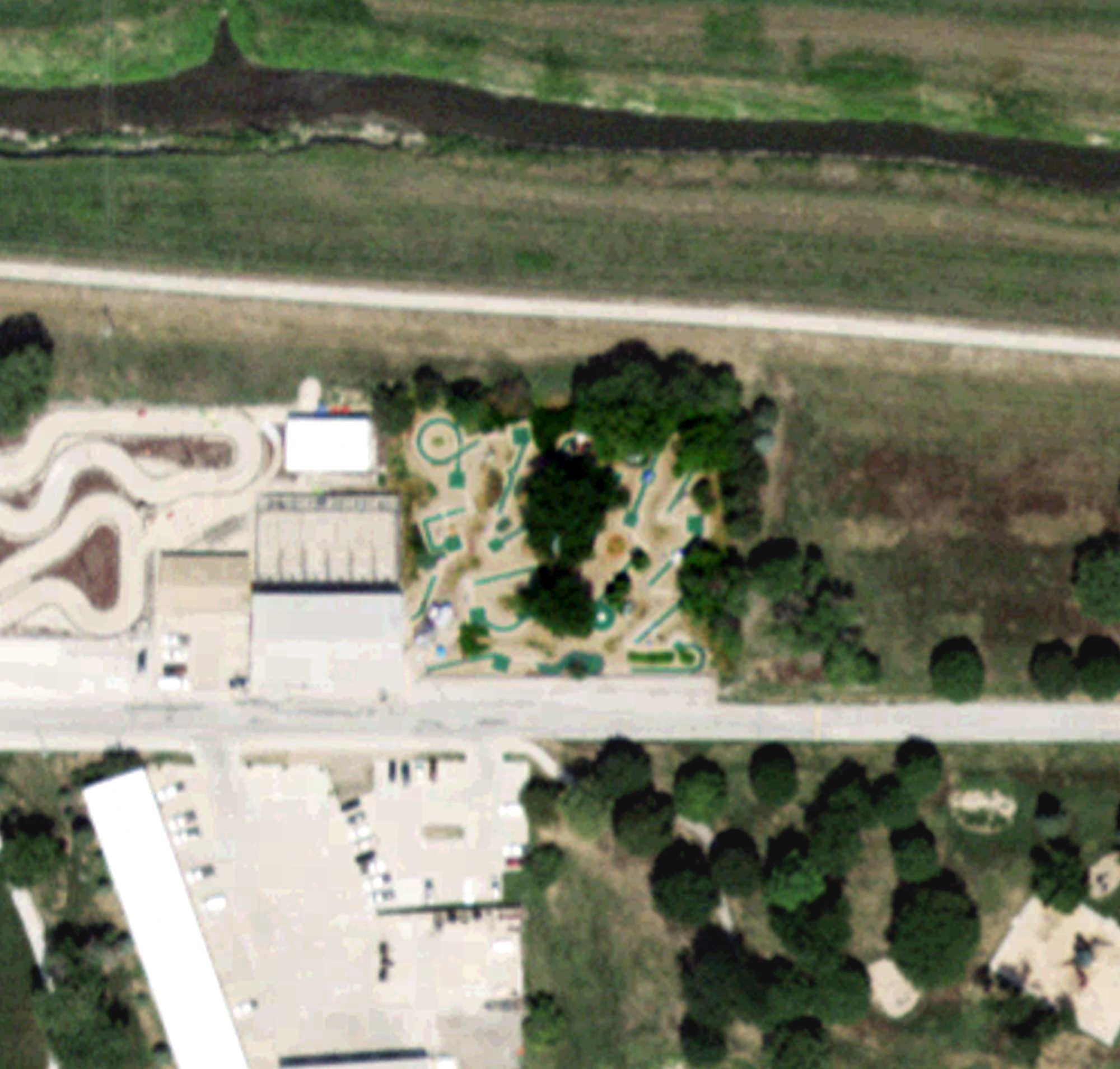 Aerial view of Mini Golf, NE