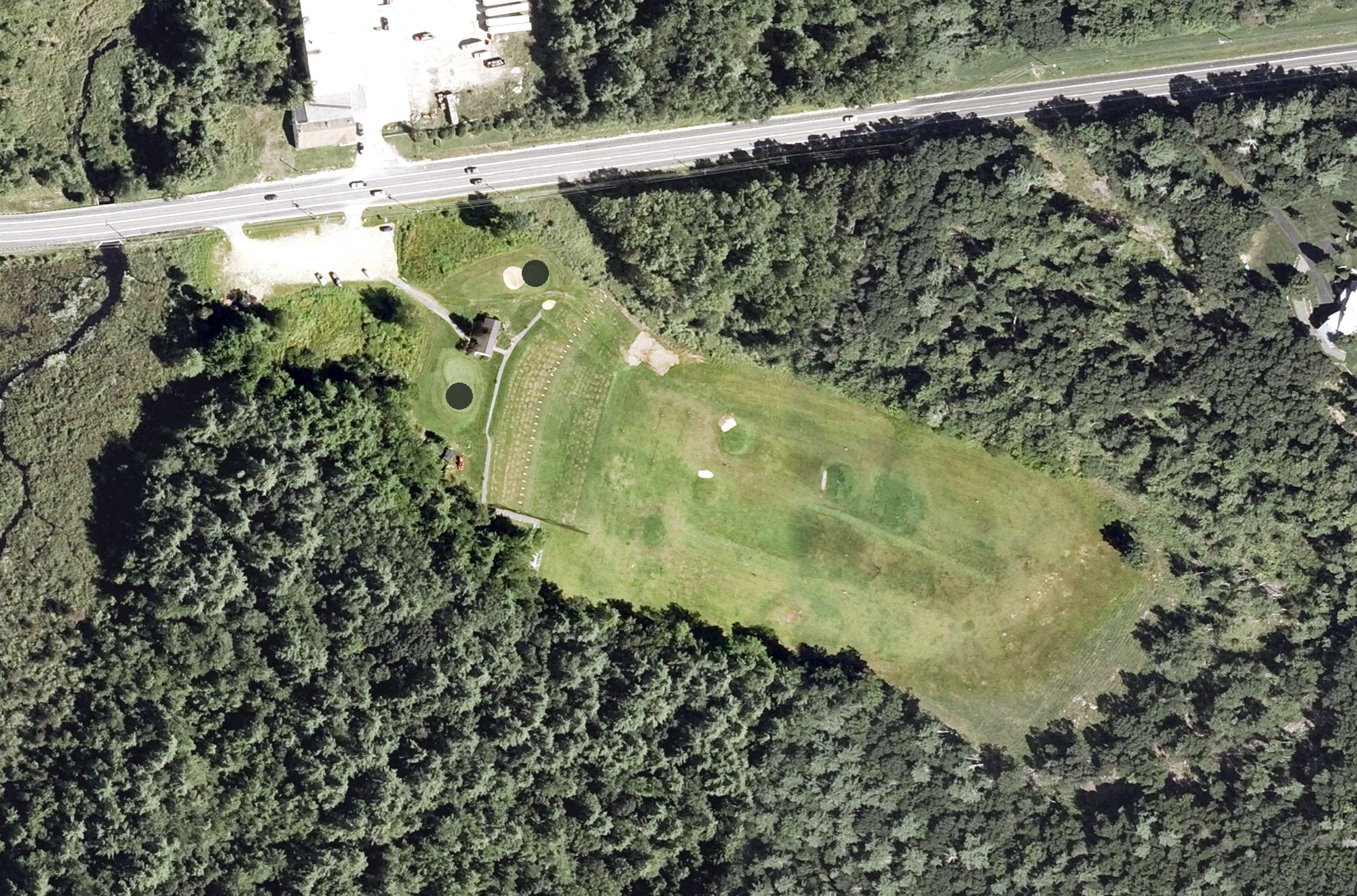 Aerial view of Fore on 4 Driving Range, NH