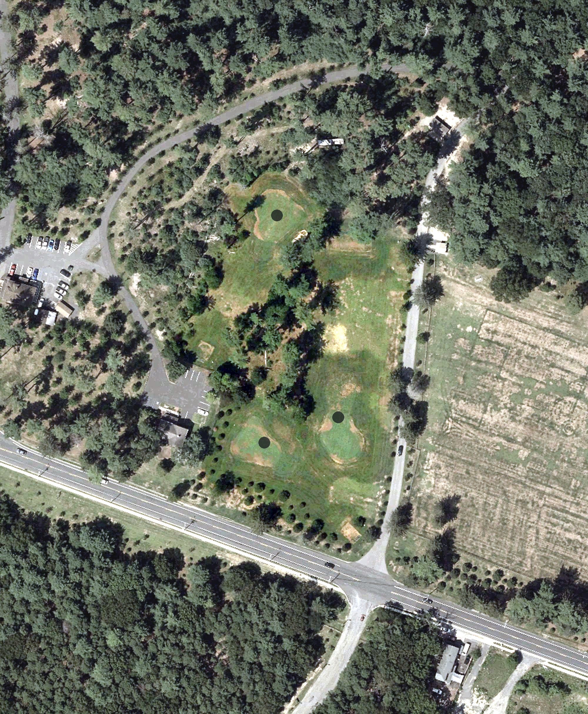 Aerial view of First Tee Course, NJ