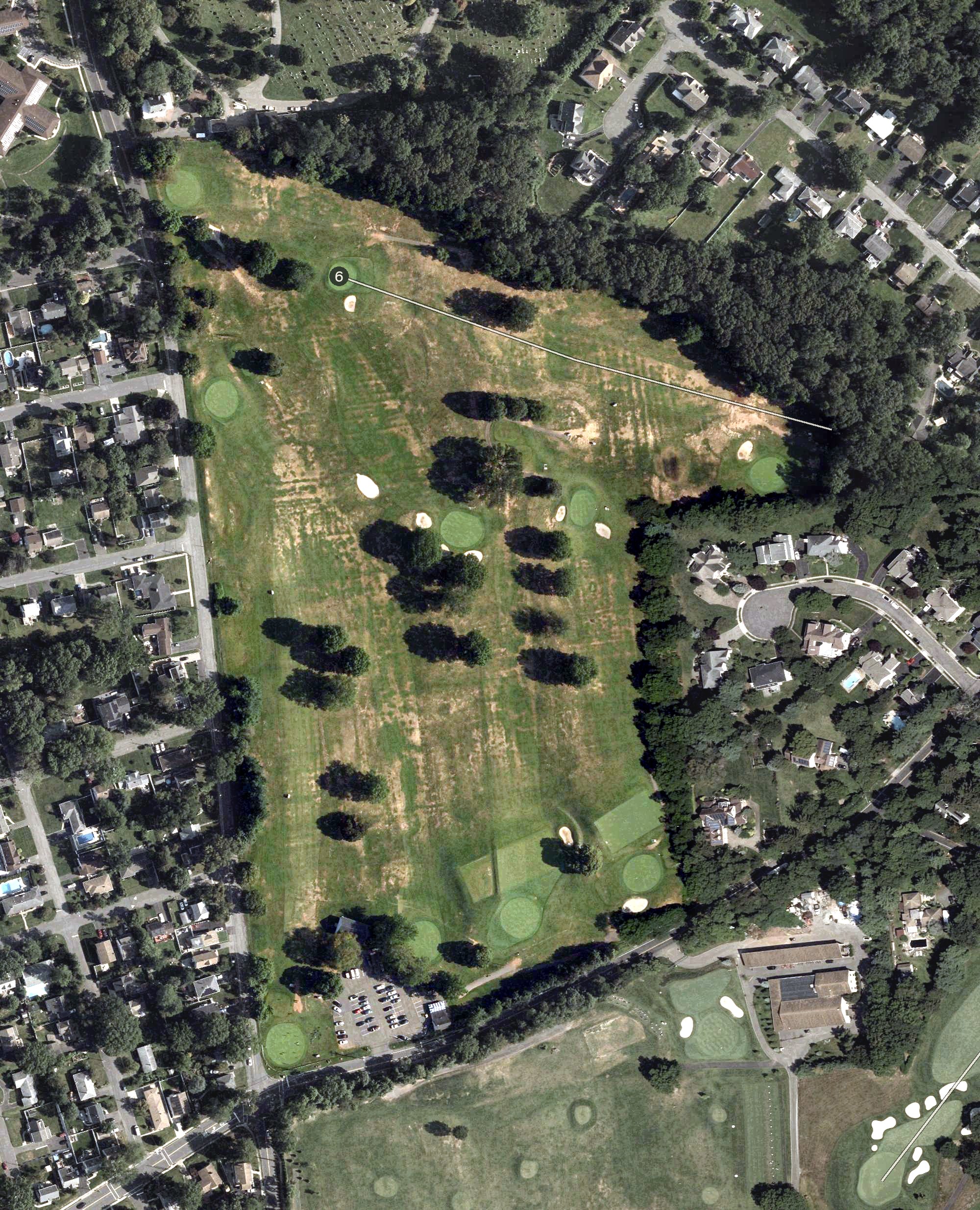 Aerial view of Plainfield West Nine, NJ