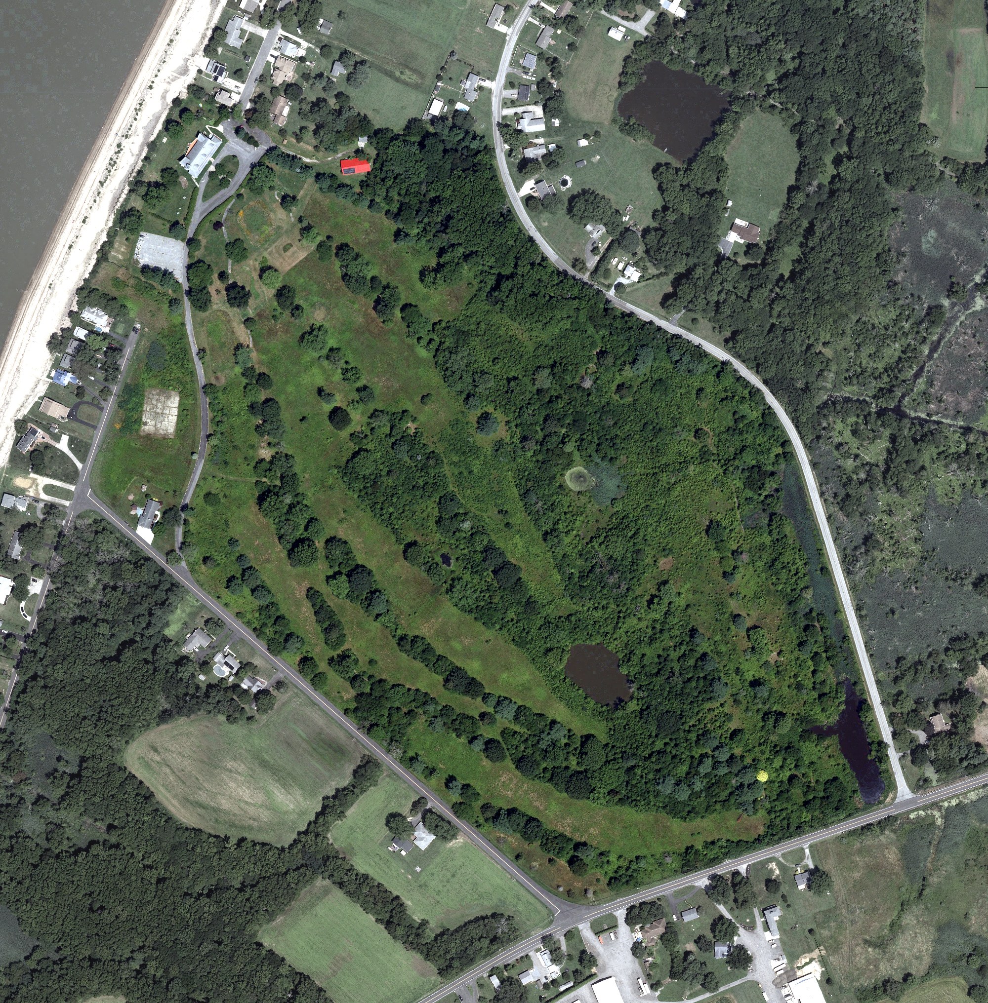 Aerial view of Salem Country Club, NJ