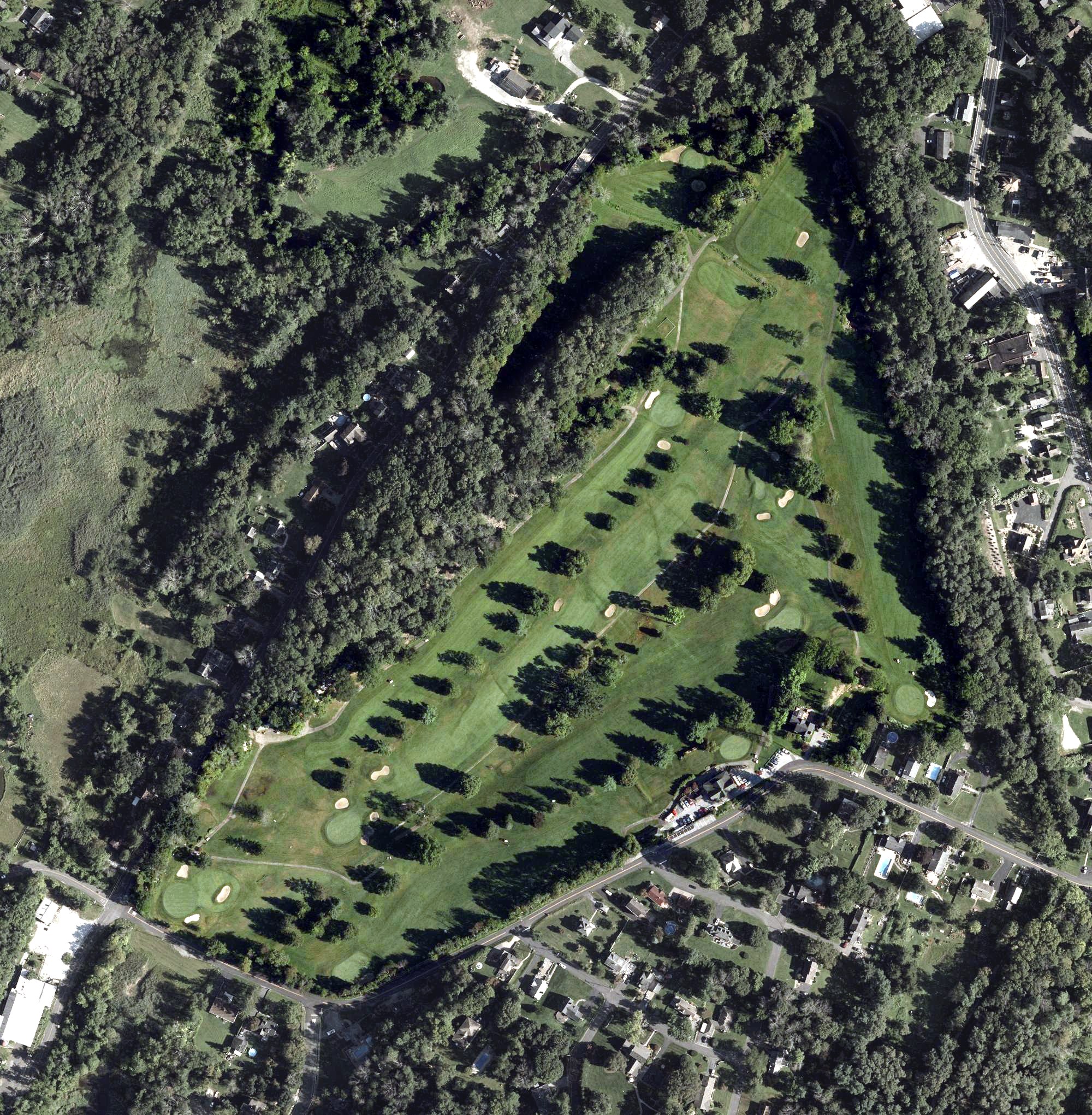 Aerial view of Walkhill Golf Club Franklin, NJ